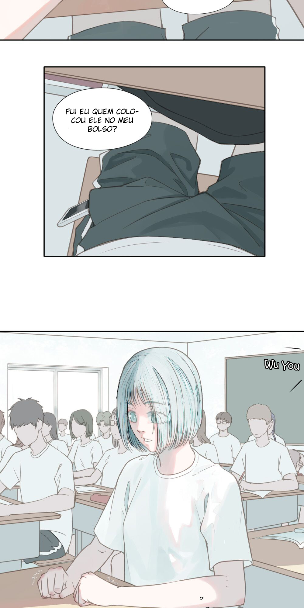 This is Obviously a Yuri Manhua Capítulo 14 Página 6
