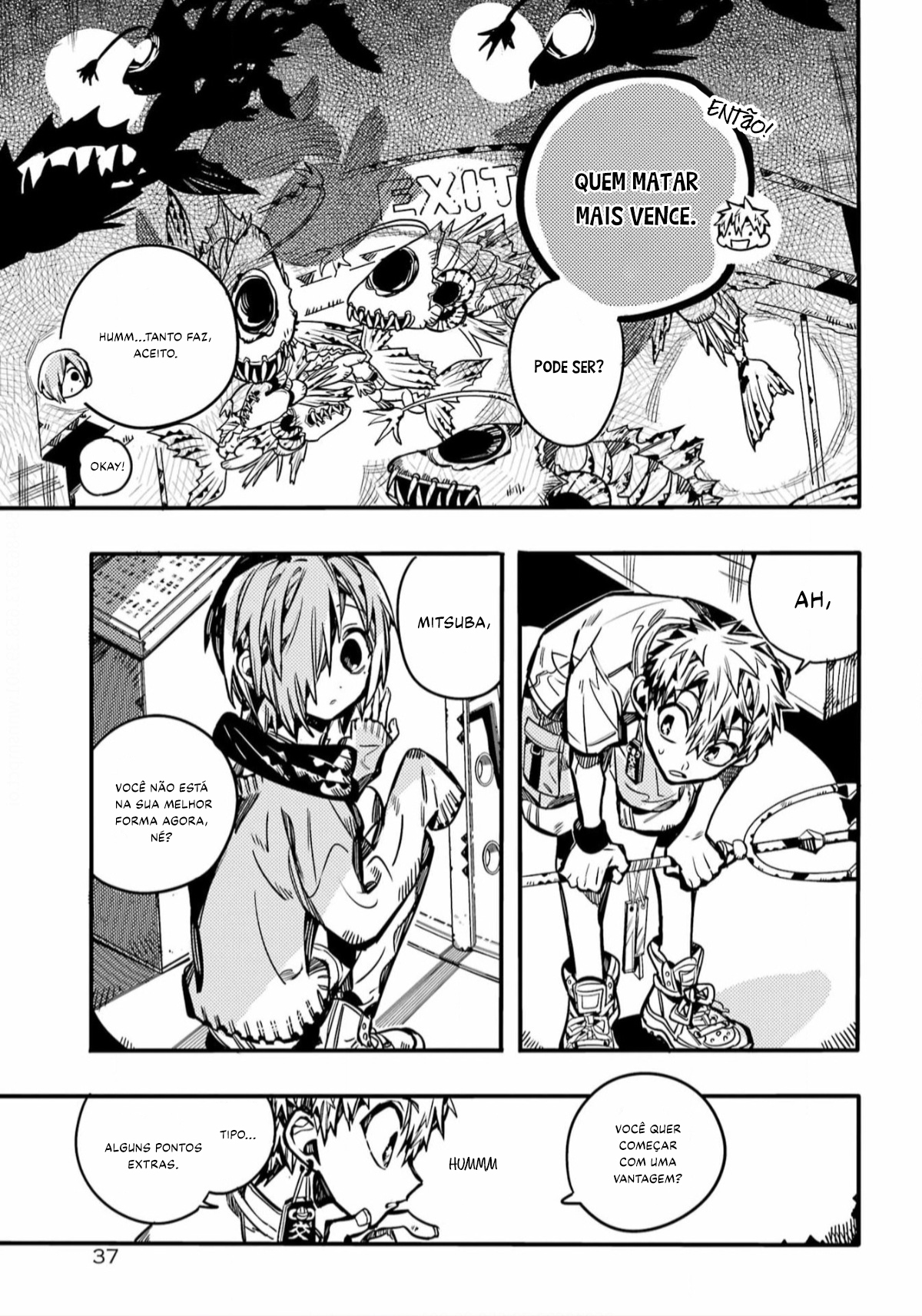 Toilet-Bound Hanako-kun Capítulo 100 Página 12