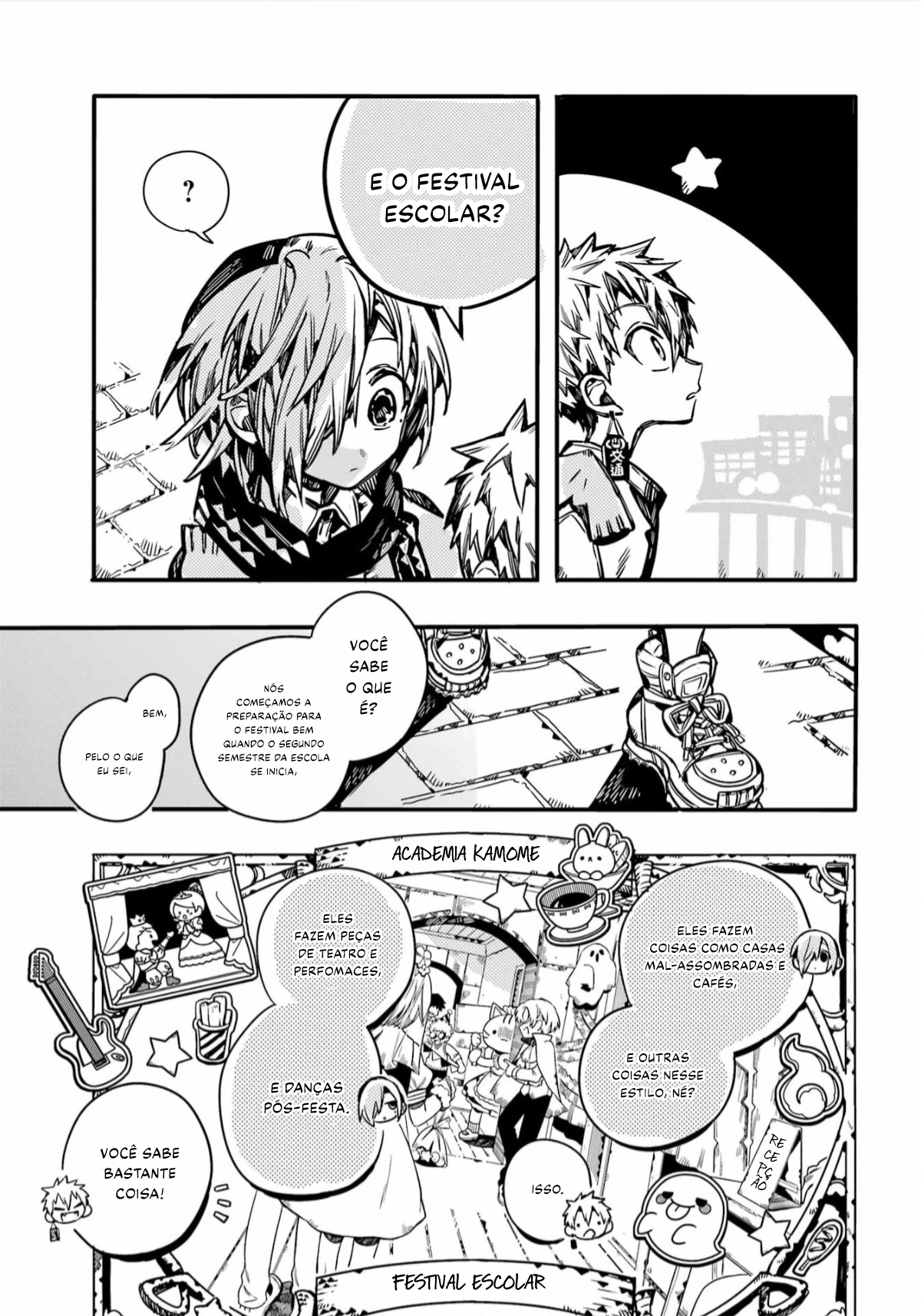 Toilet-Bound Hanako-kun Capítulo 100 Página 34