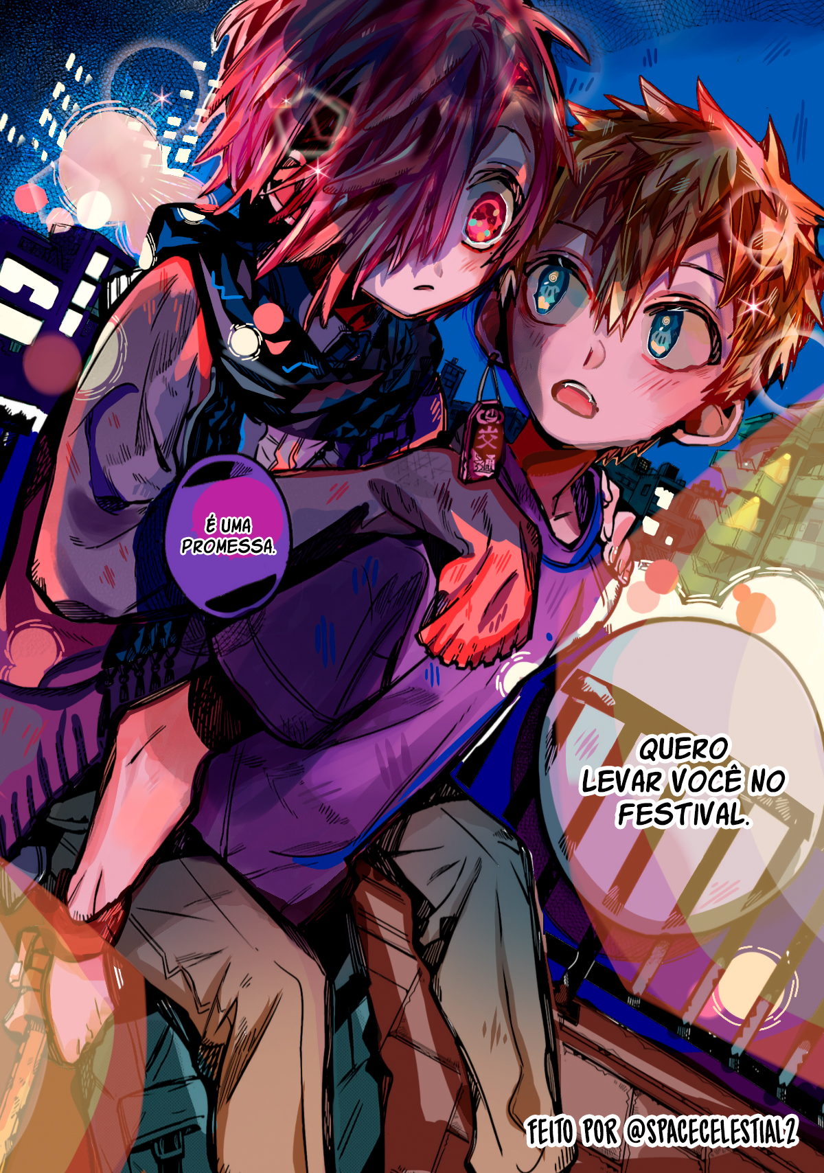 Toilet-Bound Hanako-kun Capítulo 100 Página 35