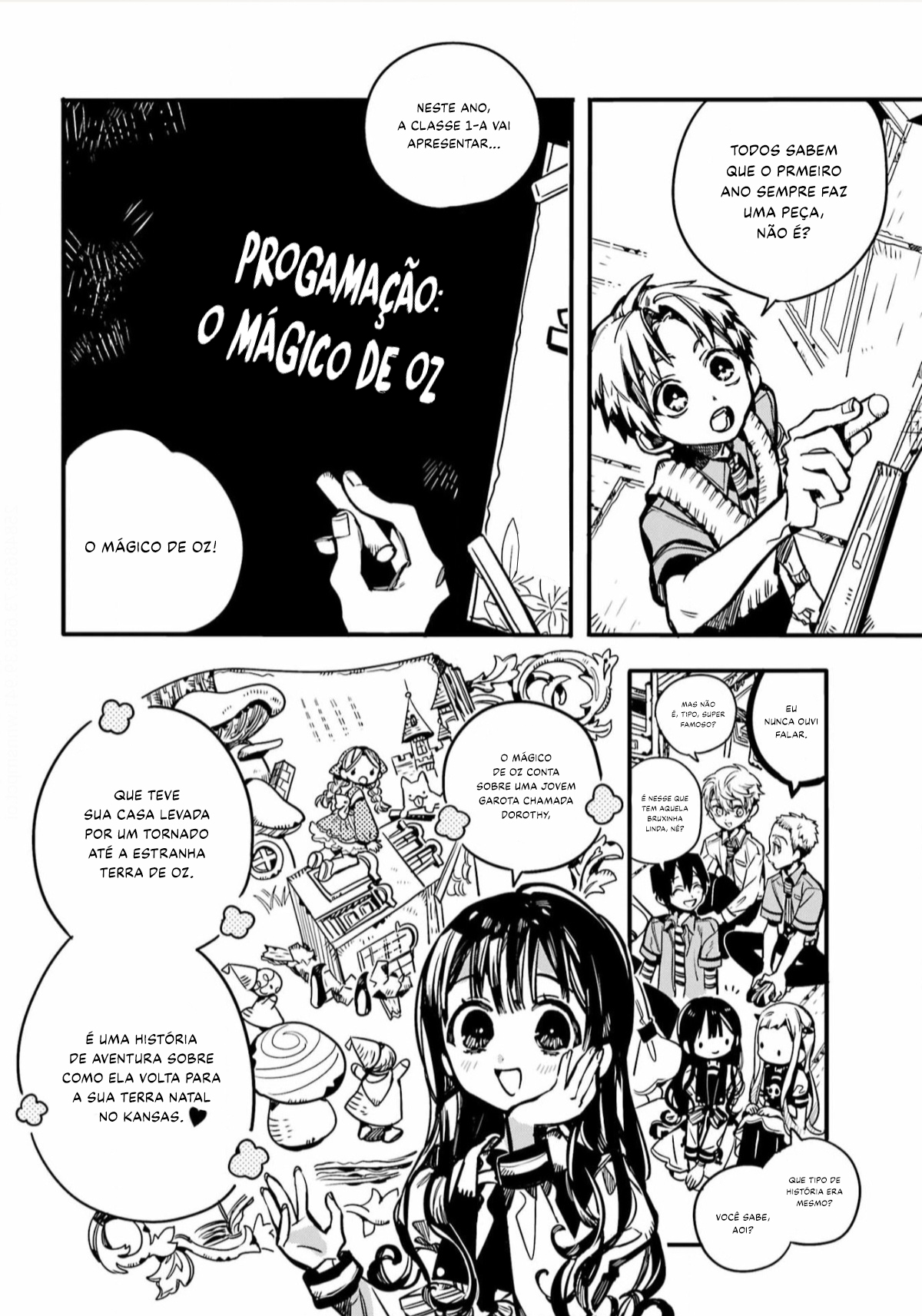 Toilet-Bound Hanako-kun Capítulo 101 Página 10