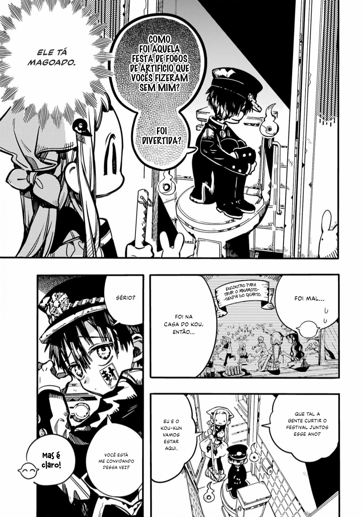 Toilet-Bound Hanako-kun Capítulo 101 Página 17
