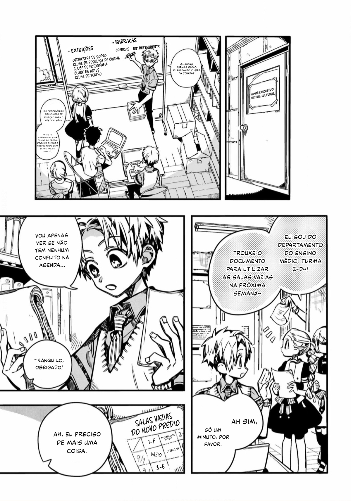 Toilet-Bound Hanako-kun Capítulo 101 Página 33