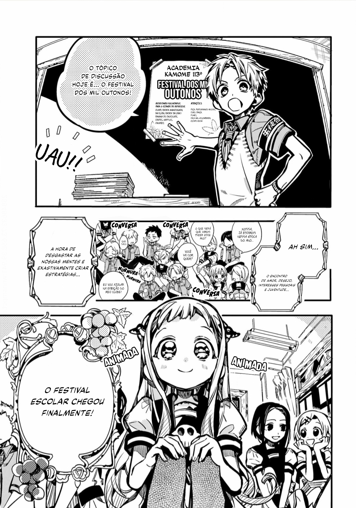 Toilet-Bound Hanako-kun Capítulo 101 Página 9