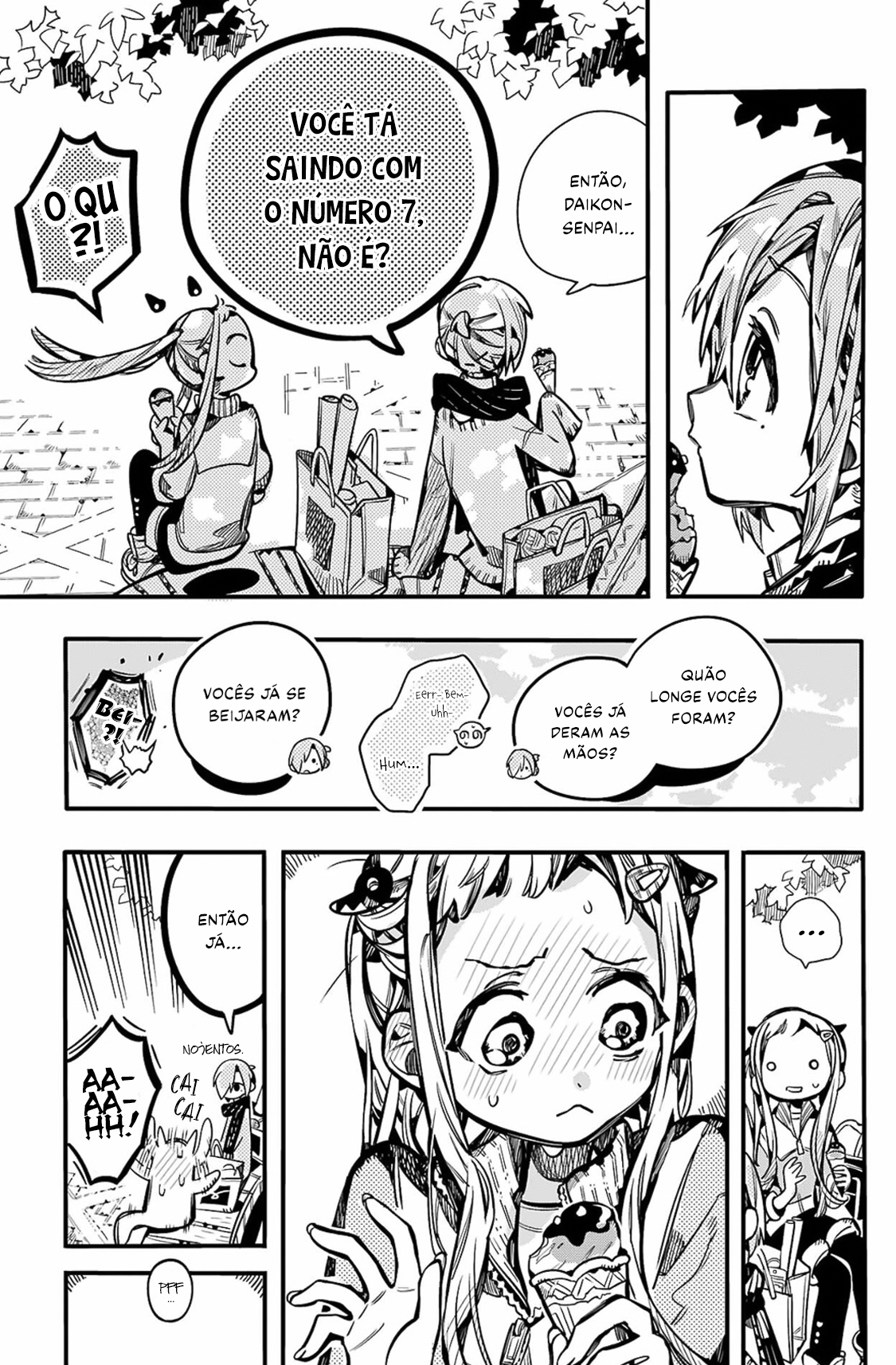 Toilet-Bound Hanako-kun Capítulo 102 Página 14