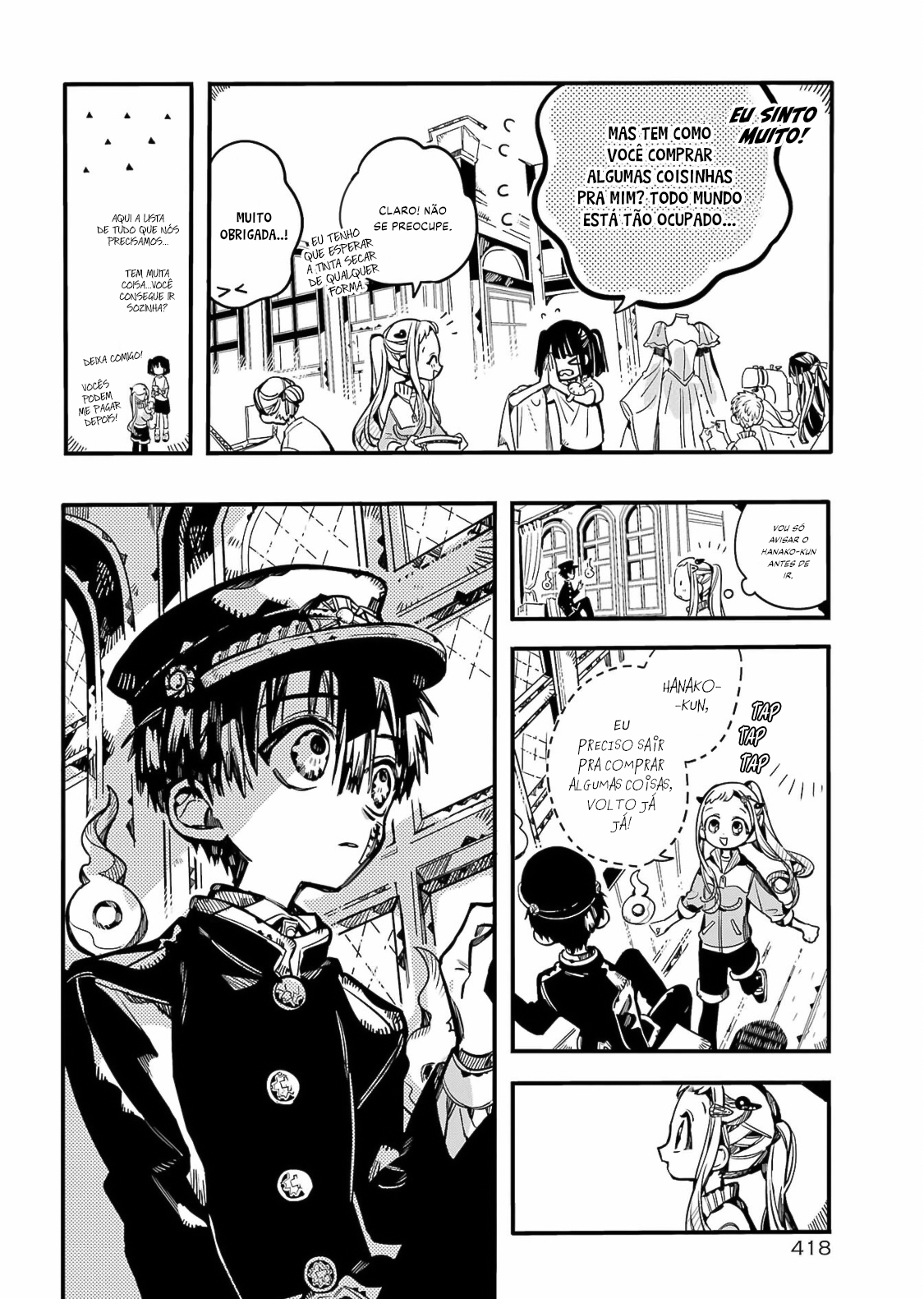Toilet-Bound Hanako-kun Capítulo 102 Página 3