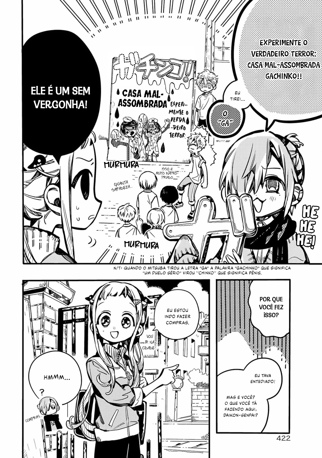 Toilet-Bound Hanako-kun Capítulo 102 Página 7