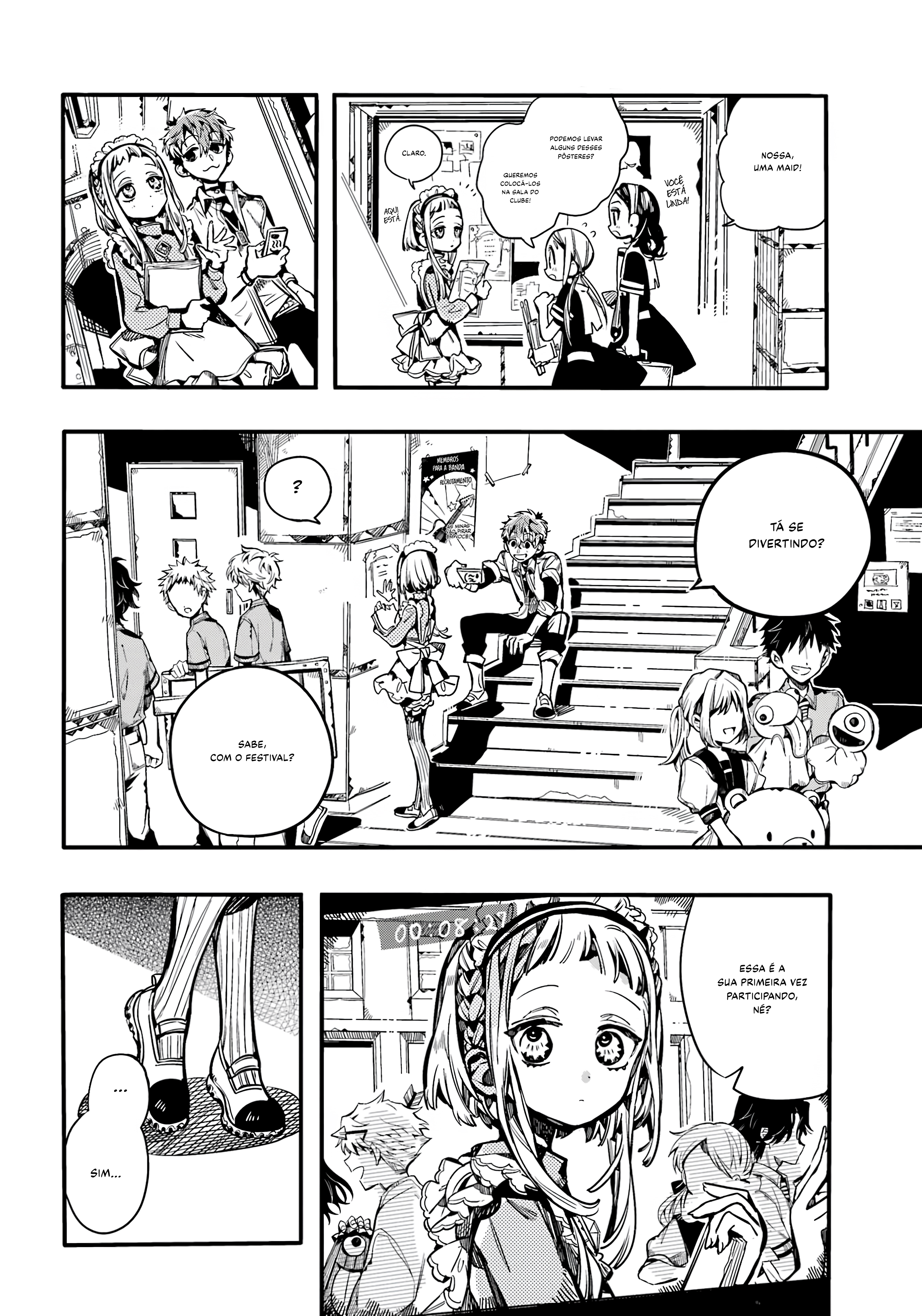 Toilet-Bound Hanako-kun Capítulo 103 Página 27