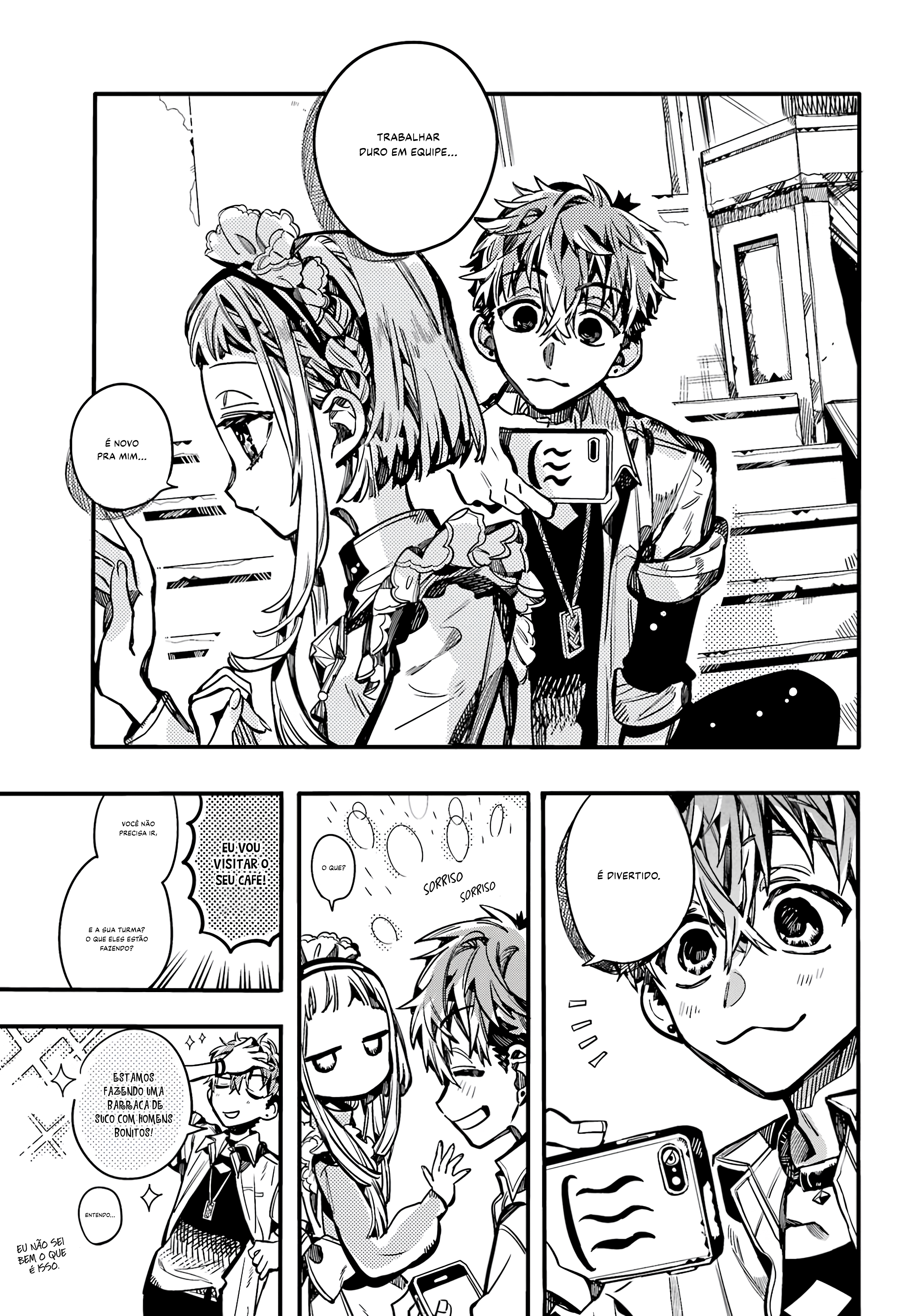 Toilet-Bound Hanako-kun Capítulo 103 Página 28