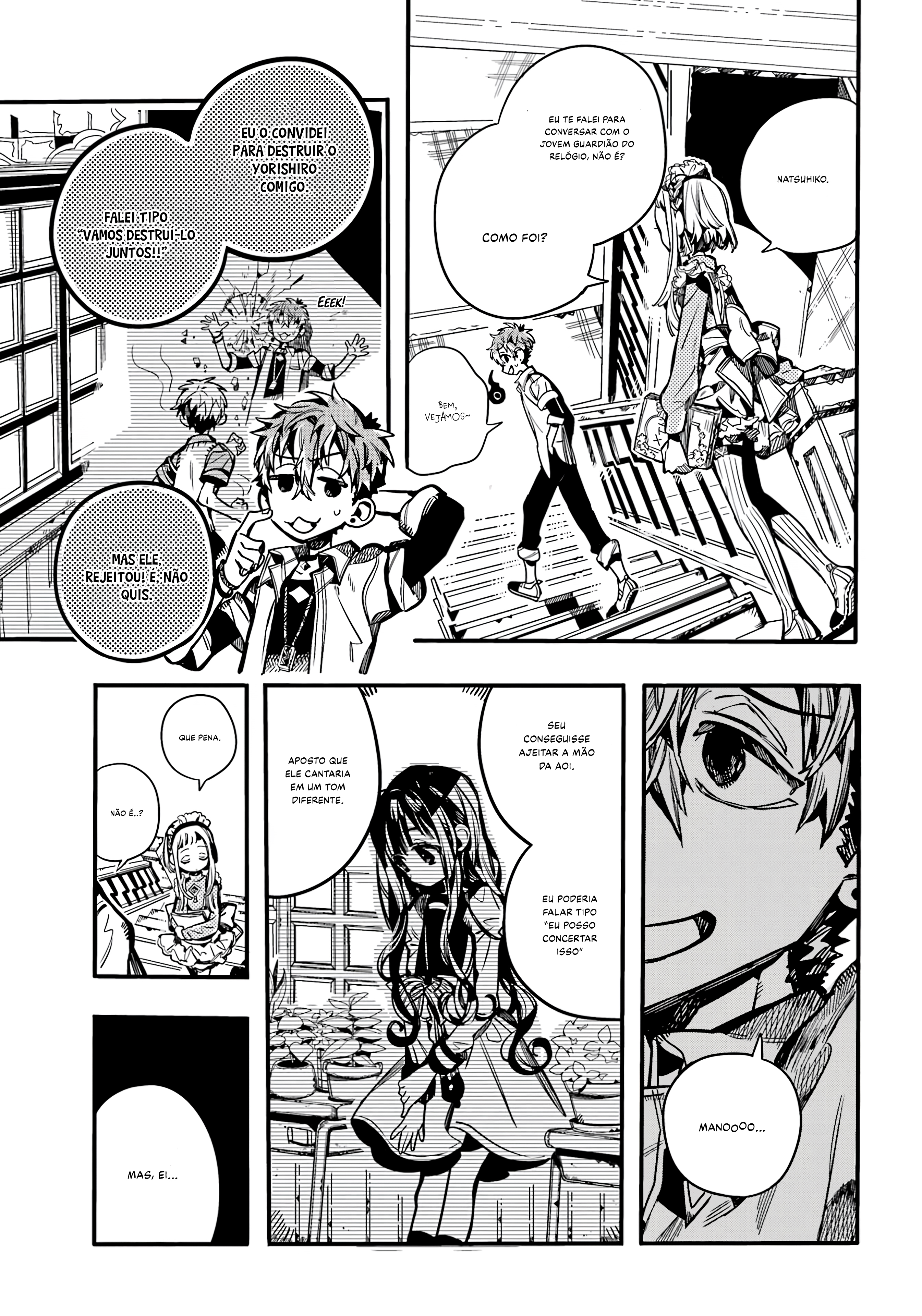 Toilet-Bound Hanako-kun Capítulo 103 Página 30