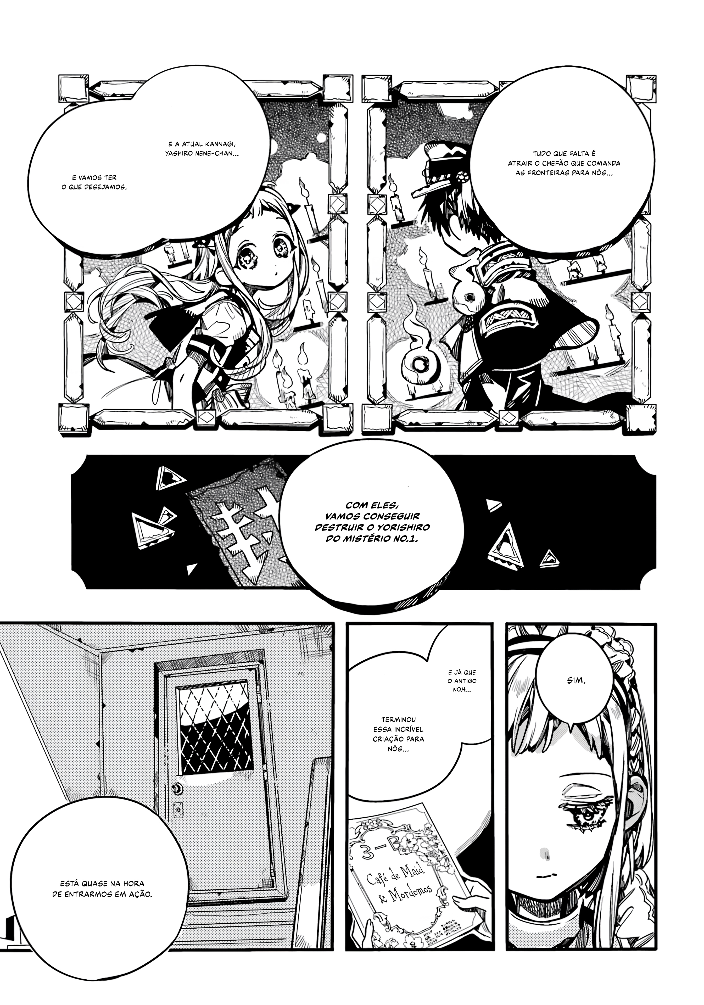 Toilet-Bound Hanako-kun Capítulo 103 Página 32