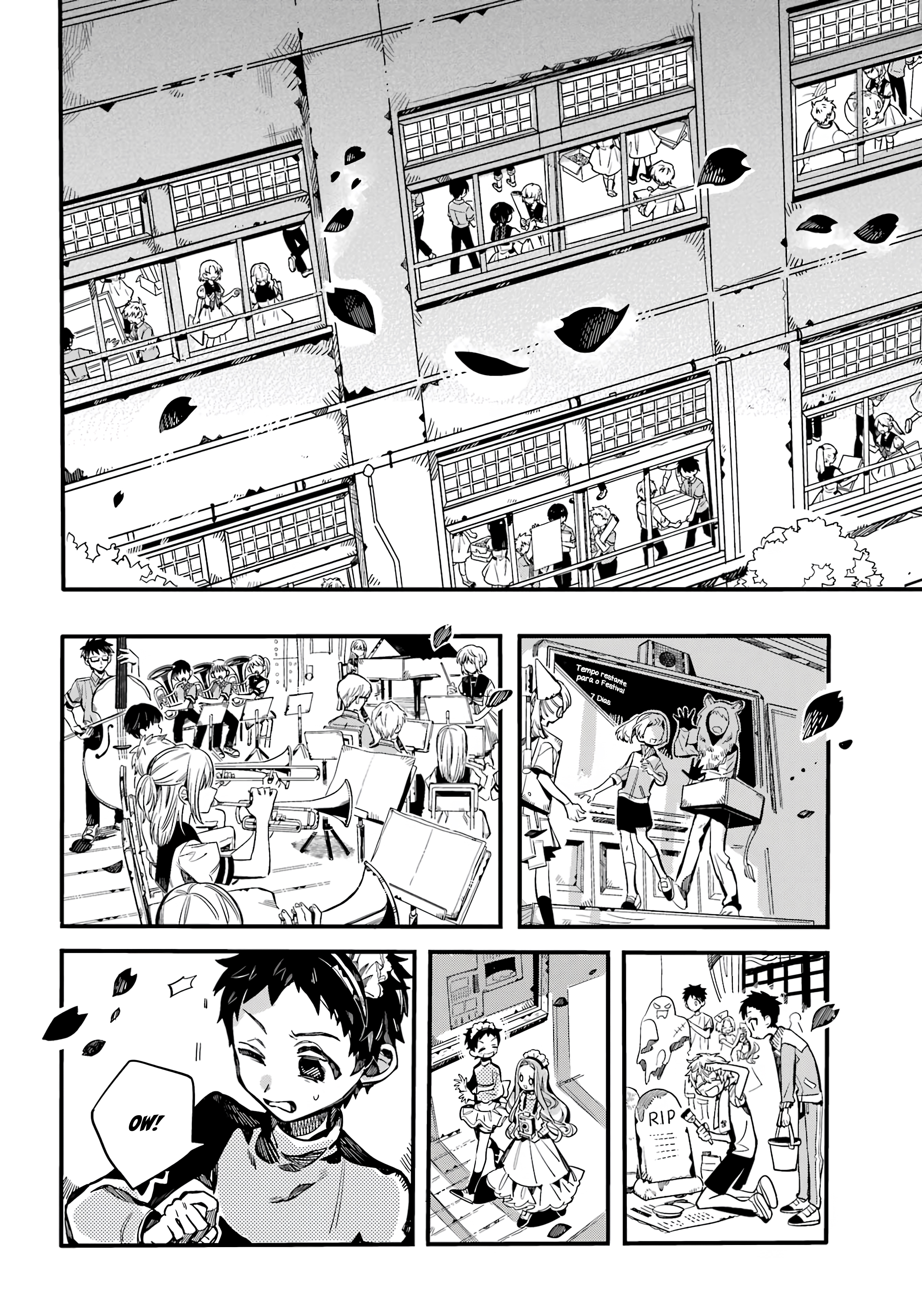 Toilet-Bound Hanako-kun Capítulo 103 Página 35