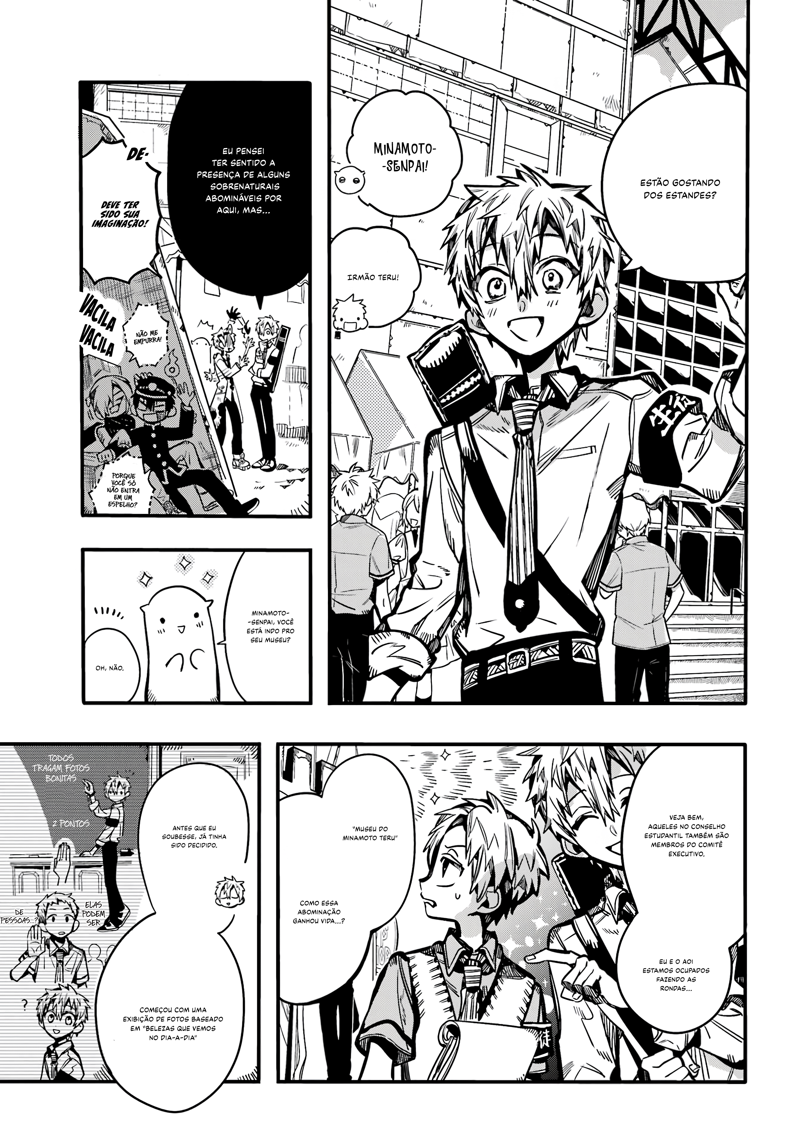Toilet-Bound Hanako-kun Capítulo 104 Página 12