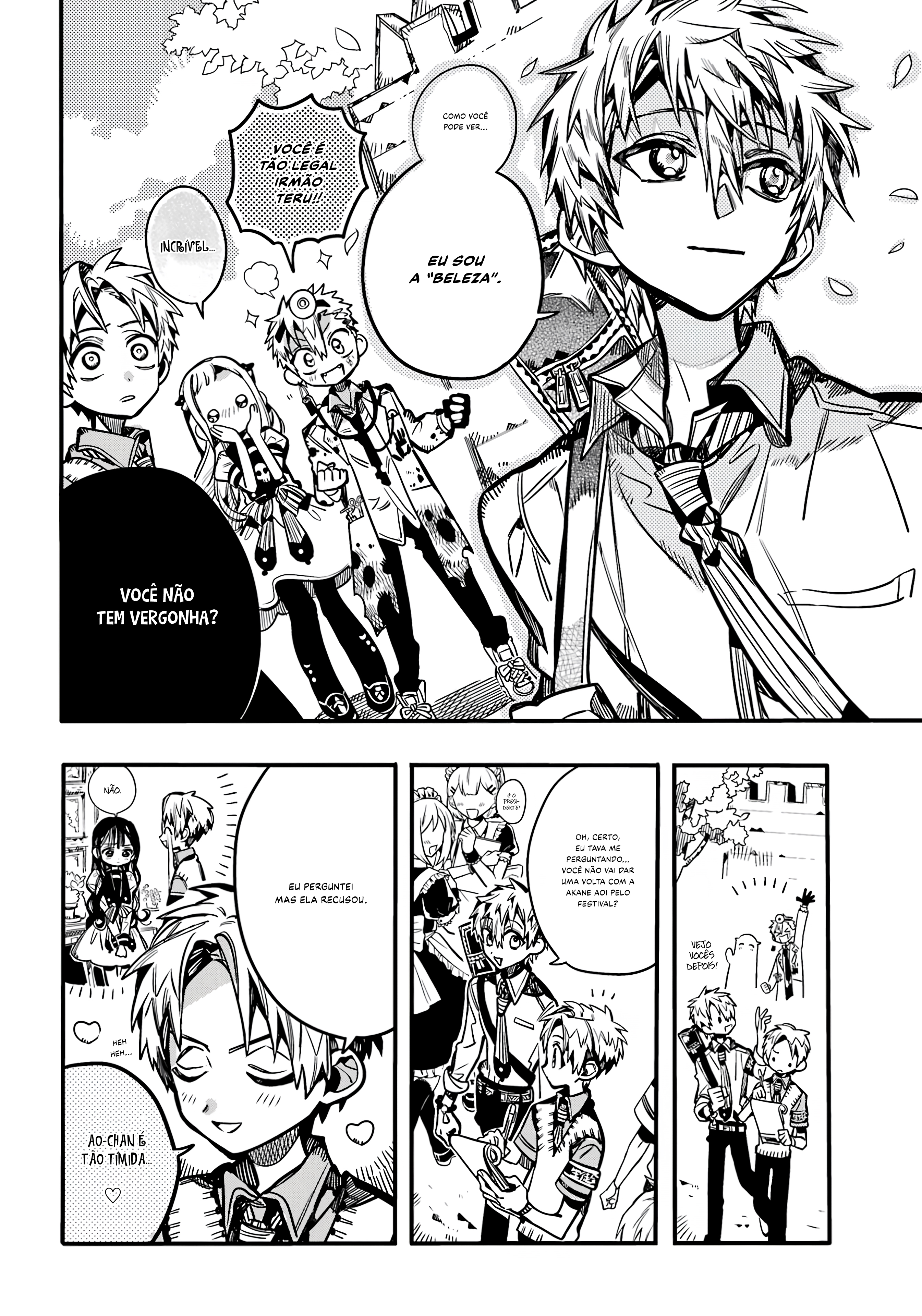 Toilet-Bound Hanako-kun Capítulo 104 Página 13