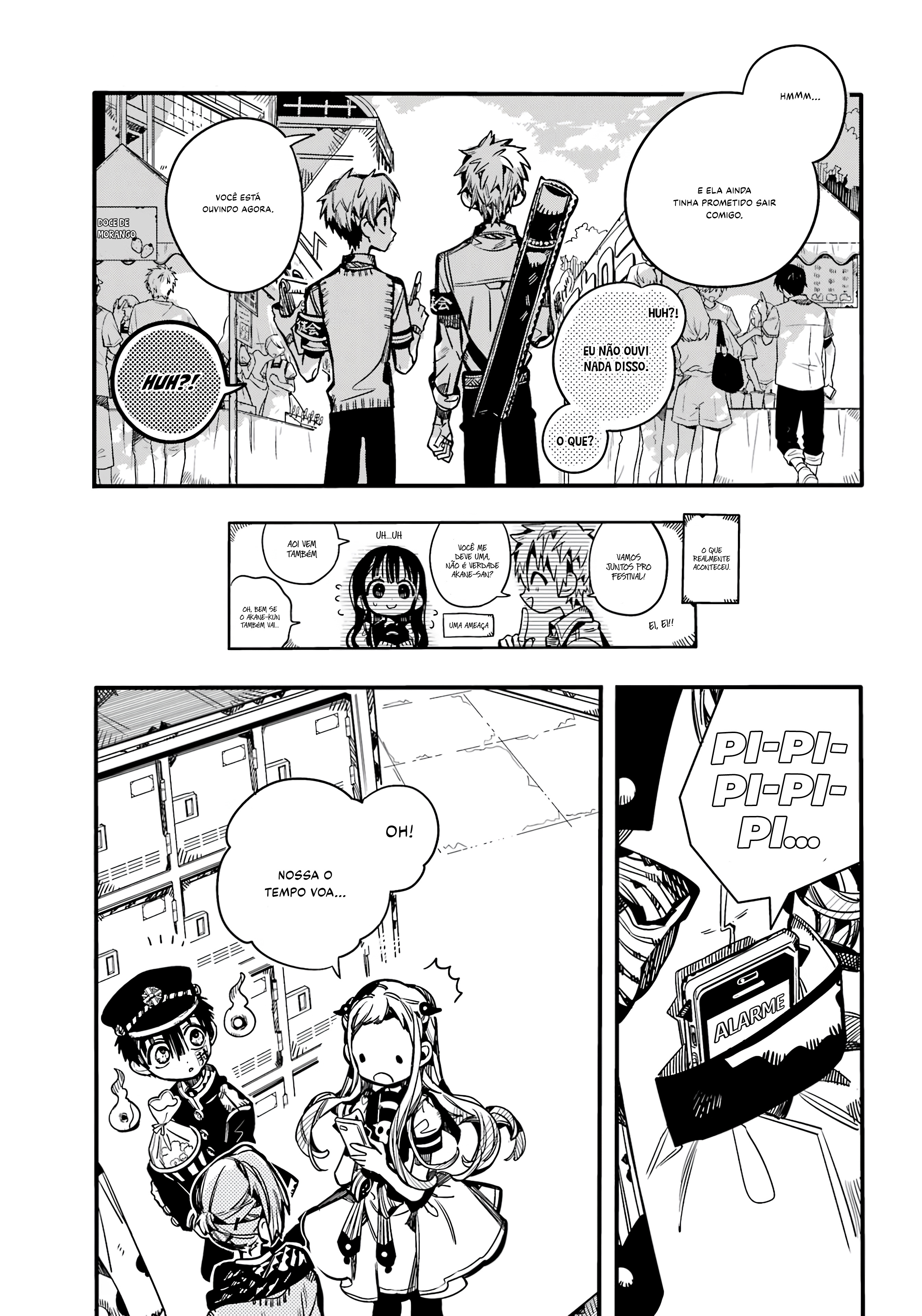 Toilet-Bound Hanako-kun Capítulo 104 Página 14