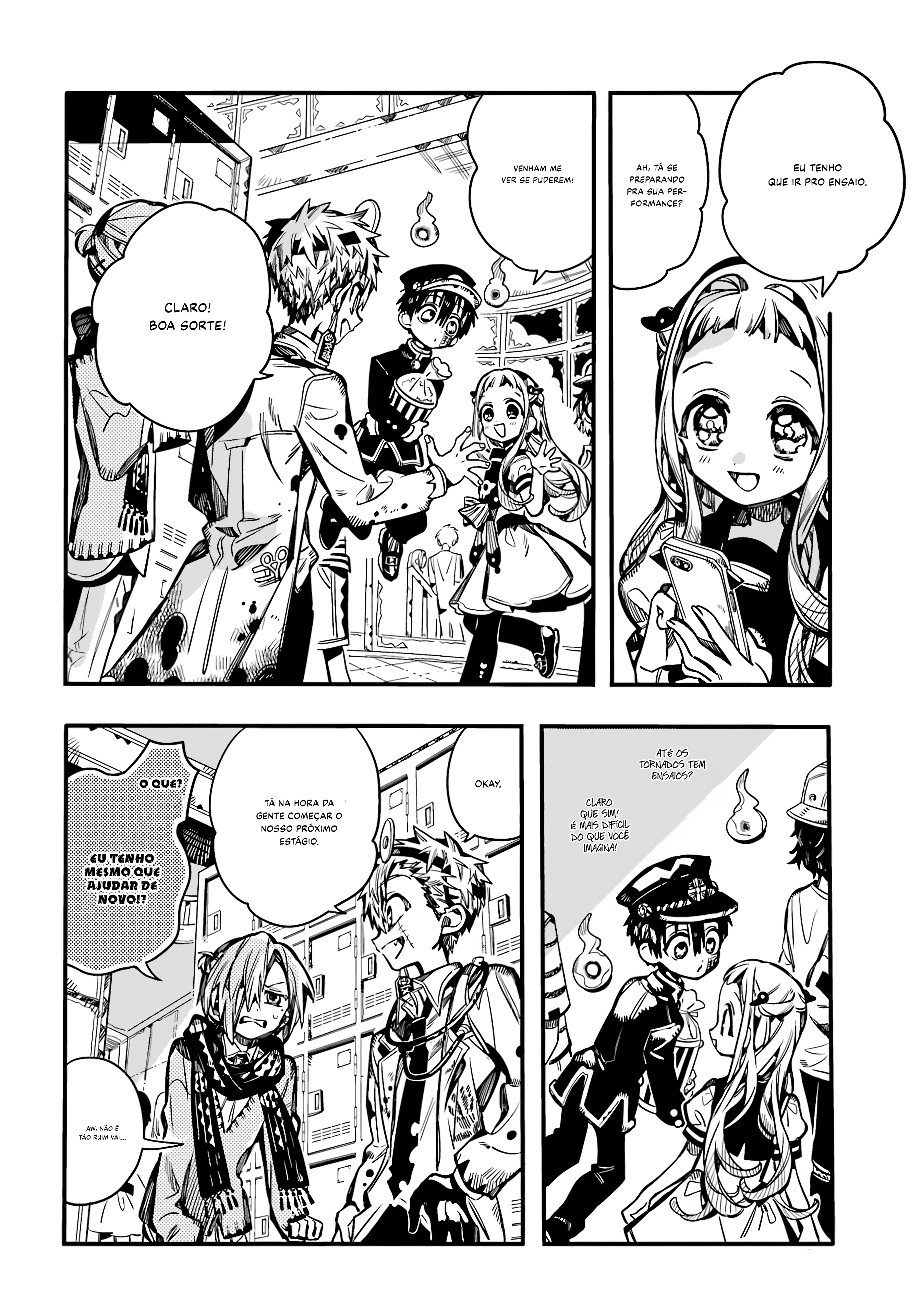 Toilet-Bound Hanako-kun Capítulo 104 Página 15
