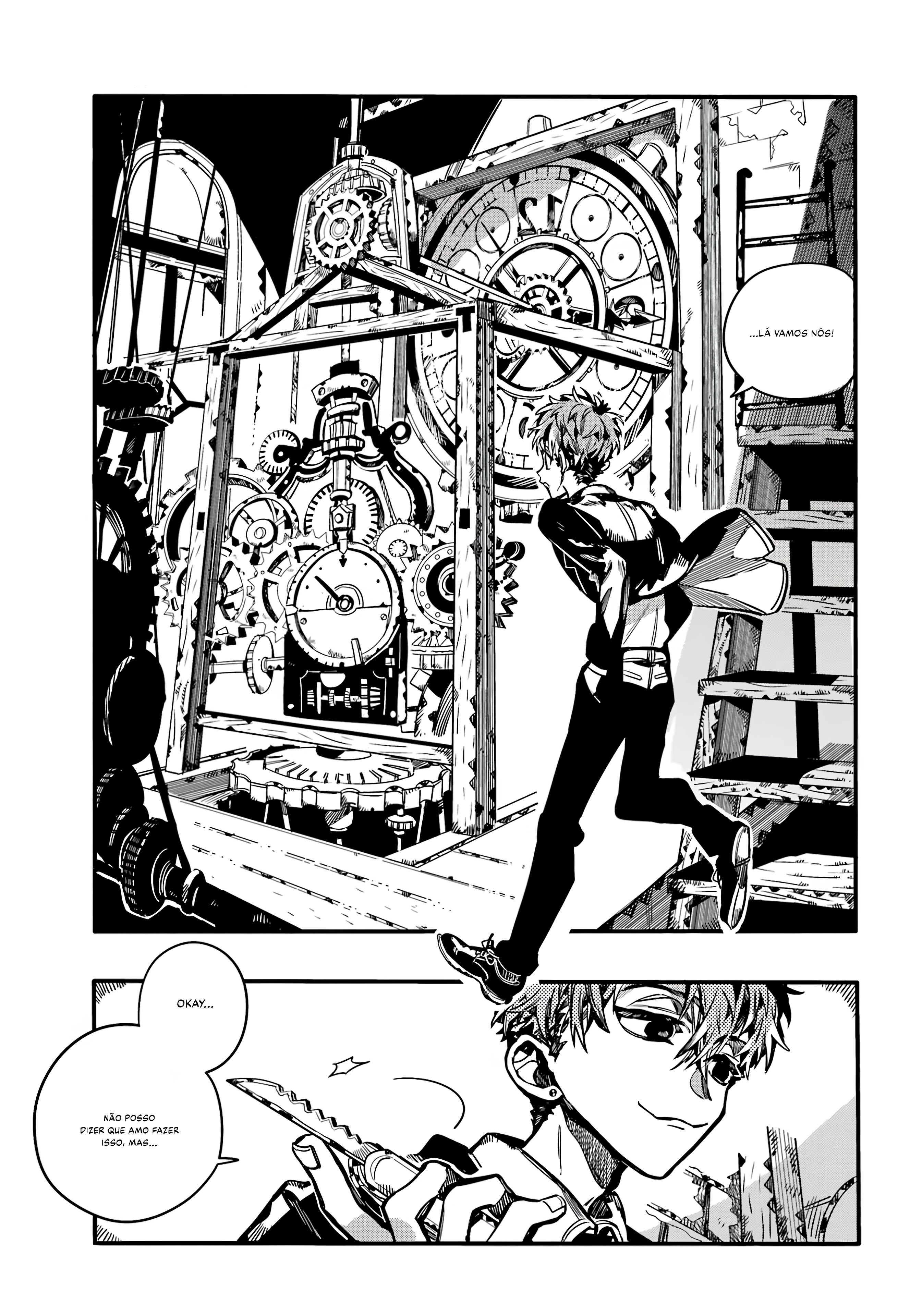 Toilet-Bound Hanako-kun Capítulo 104 Página 34