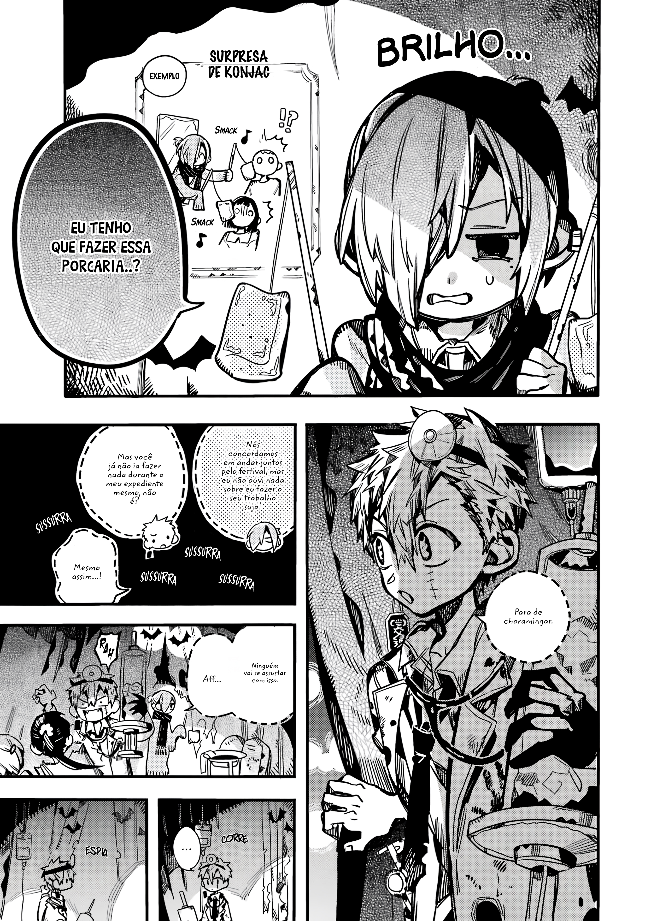 Toilet-Bound Hanako-kun Capítulo 104 Página 4