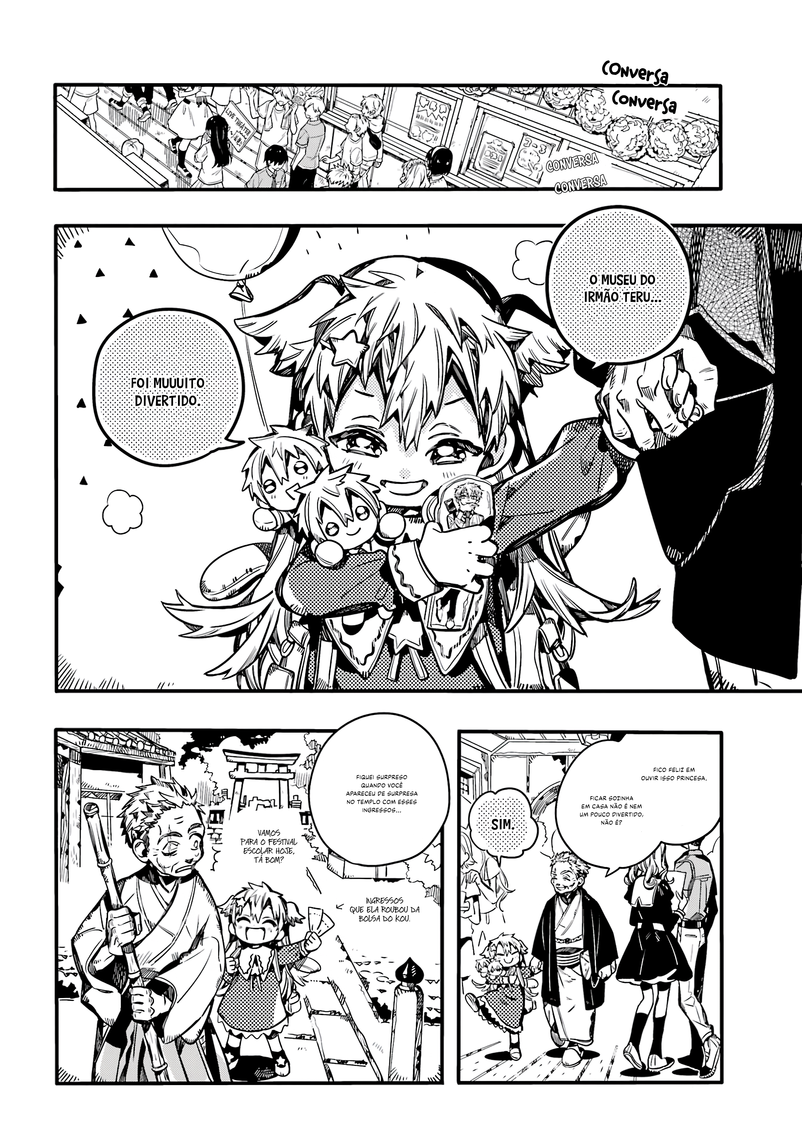 Toilet-Bound Hanako-kun Capítulo 104 Página 41