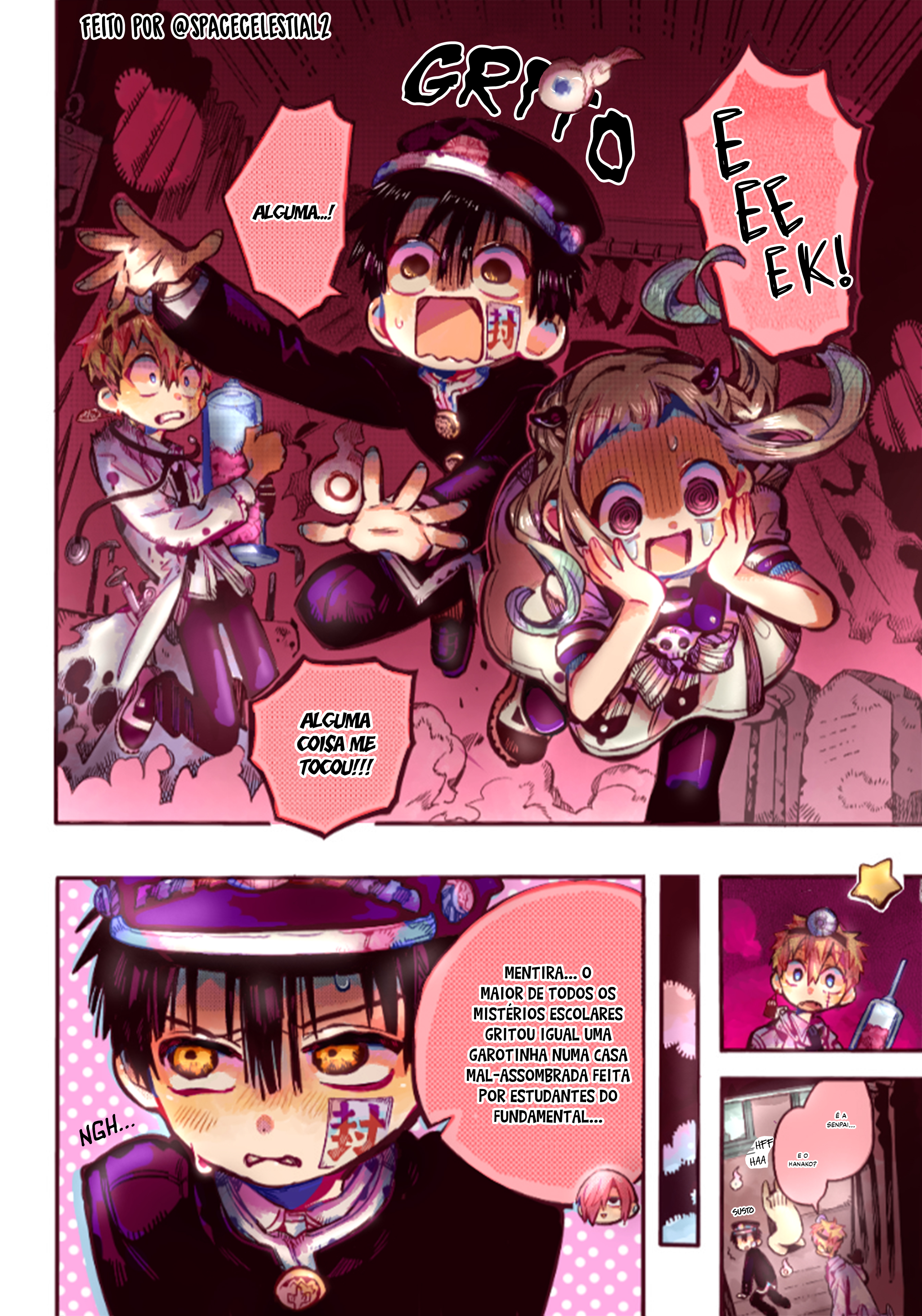 Toilet-Bound Hanako-kun Capítulo 104 Página 5