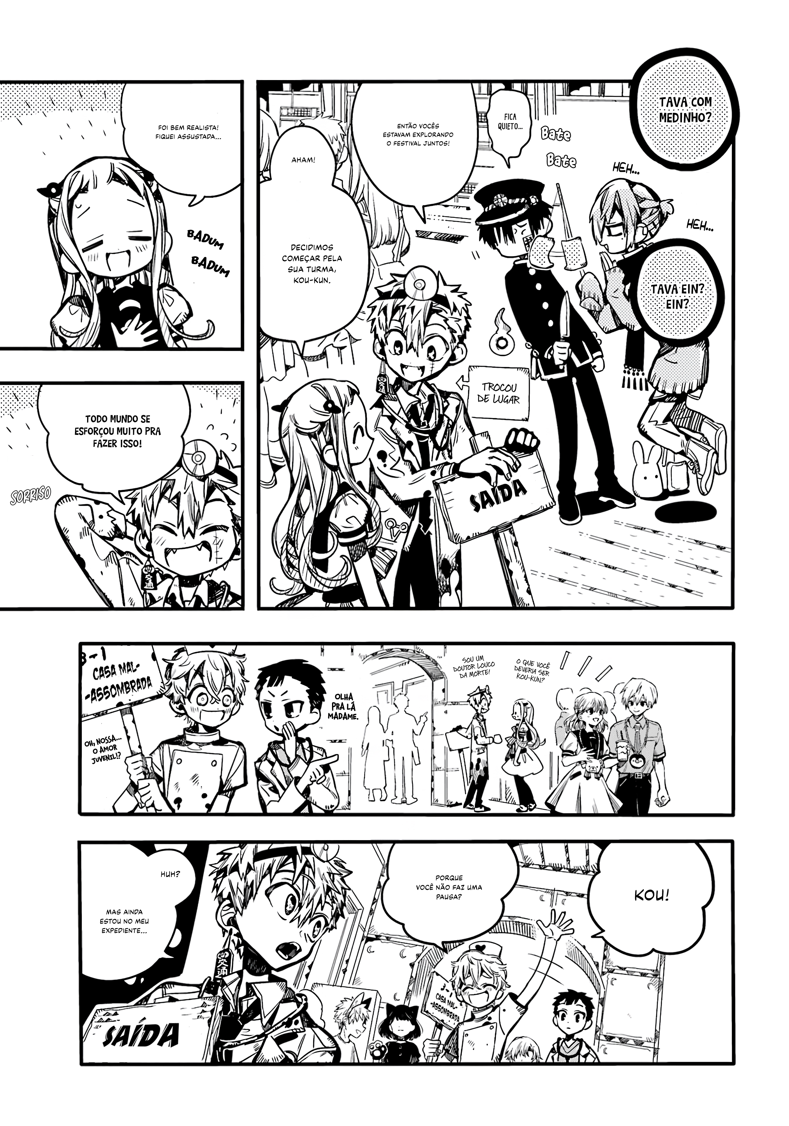Toilet-Bound Hanako-kun Capítulo 104 Página 6