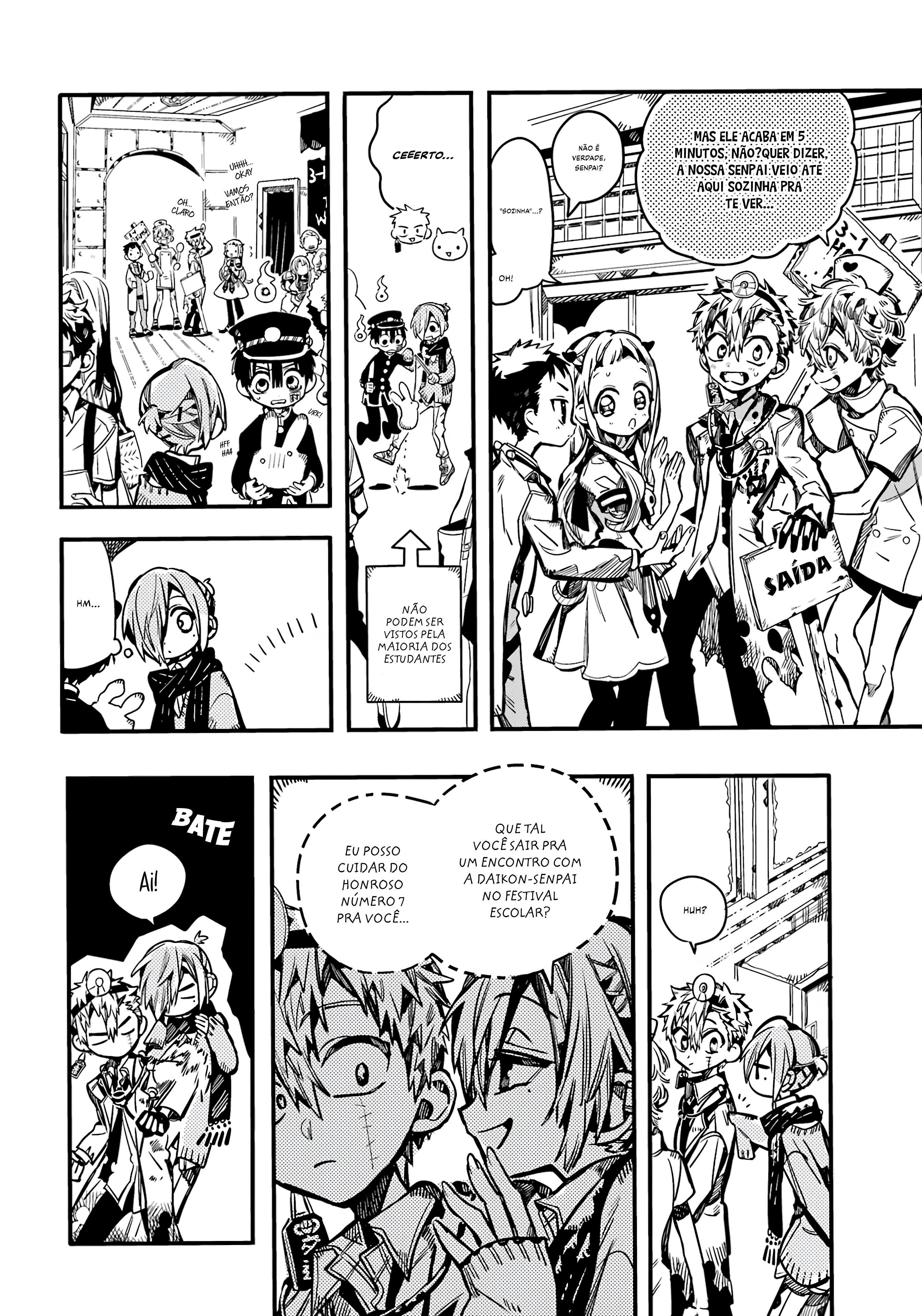 Toilet-Bound Hanako-kun Capítulo 104 Página 7