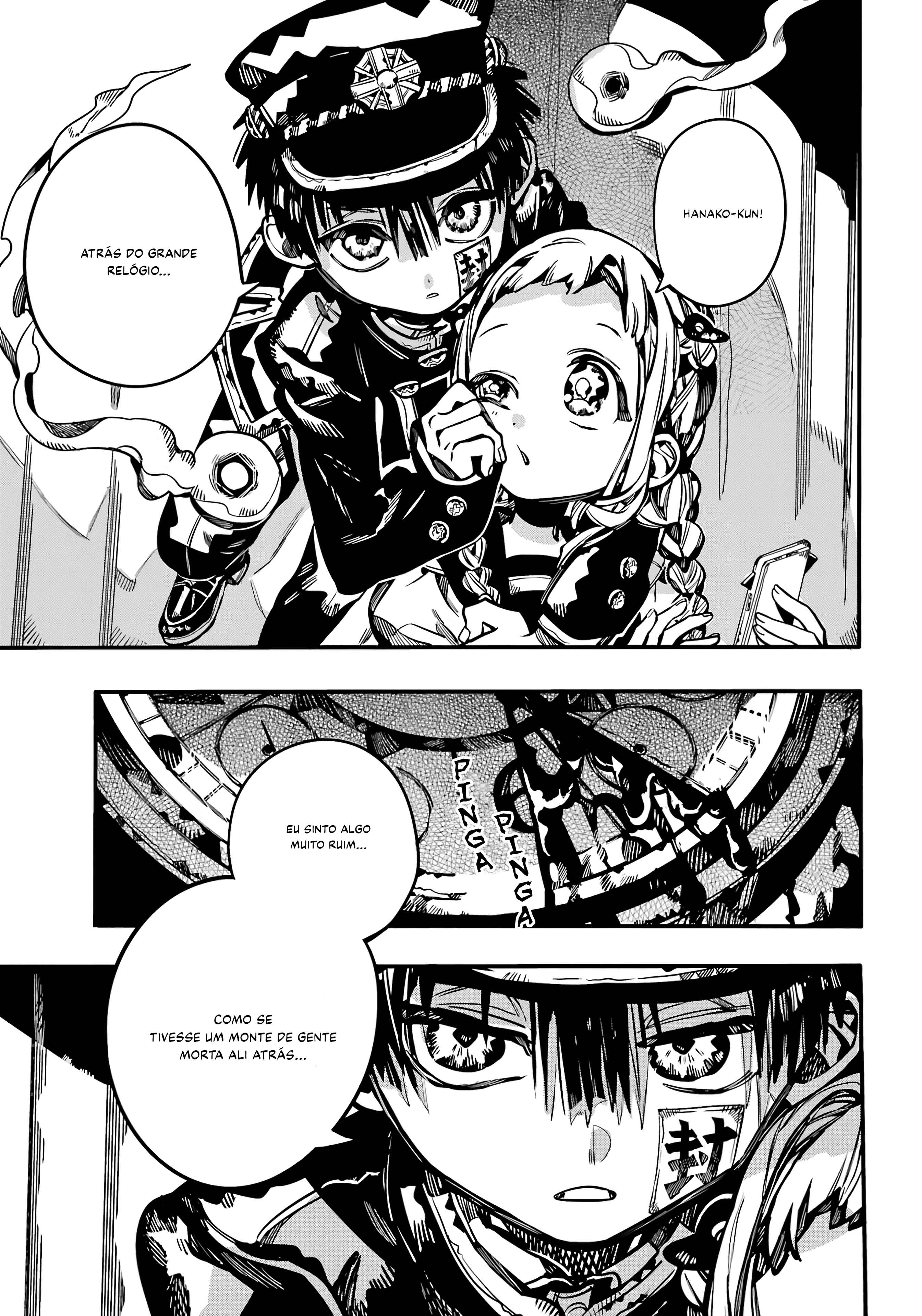 Toilet-Bound Hanako-kun Capítulo 105 Página 10