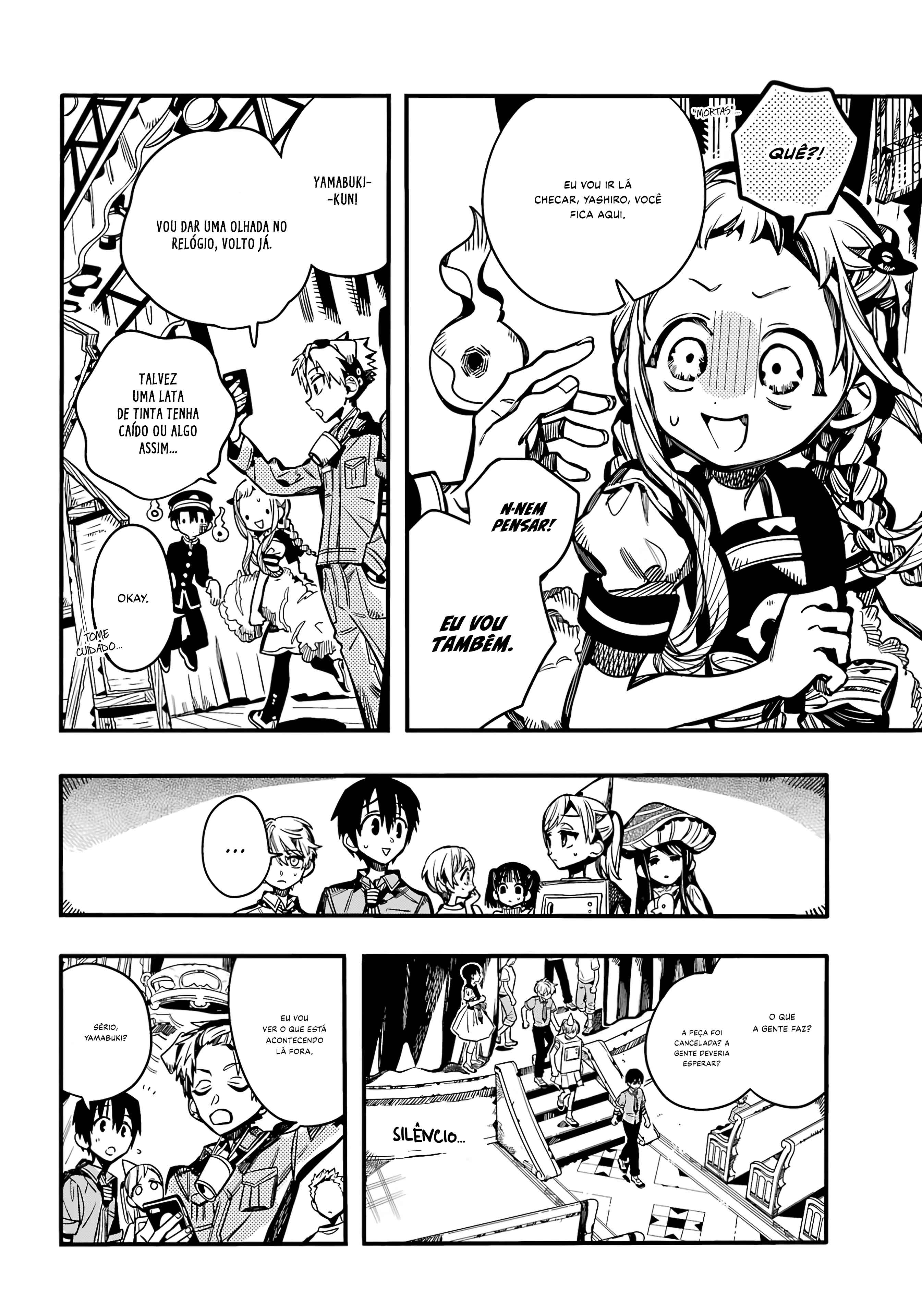 Toilet-Bound Hanako-kun Capítulo 105 Página 11