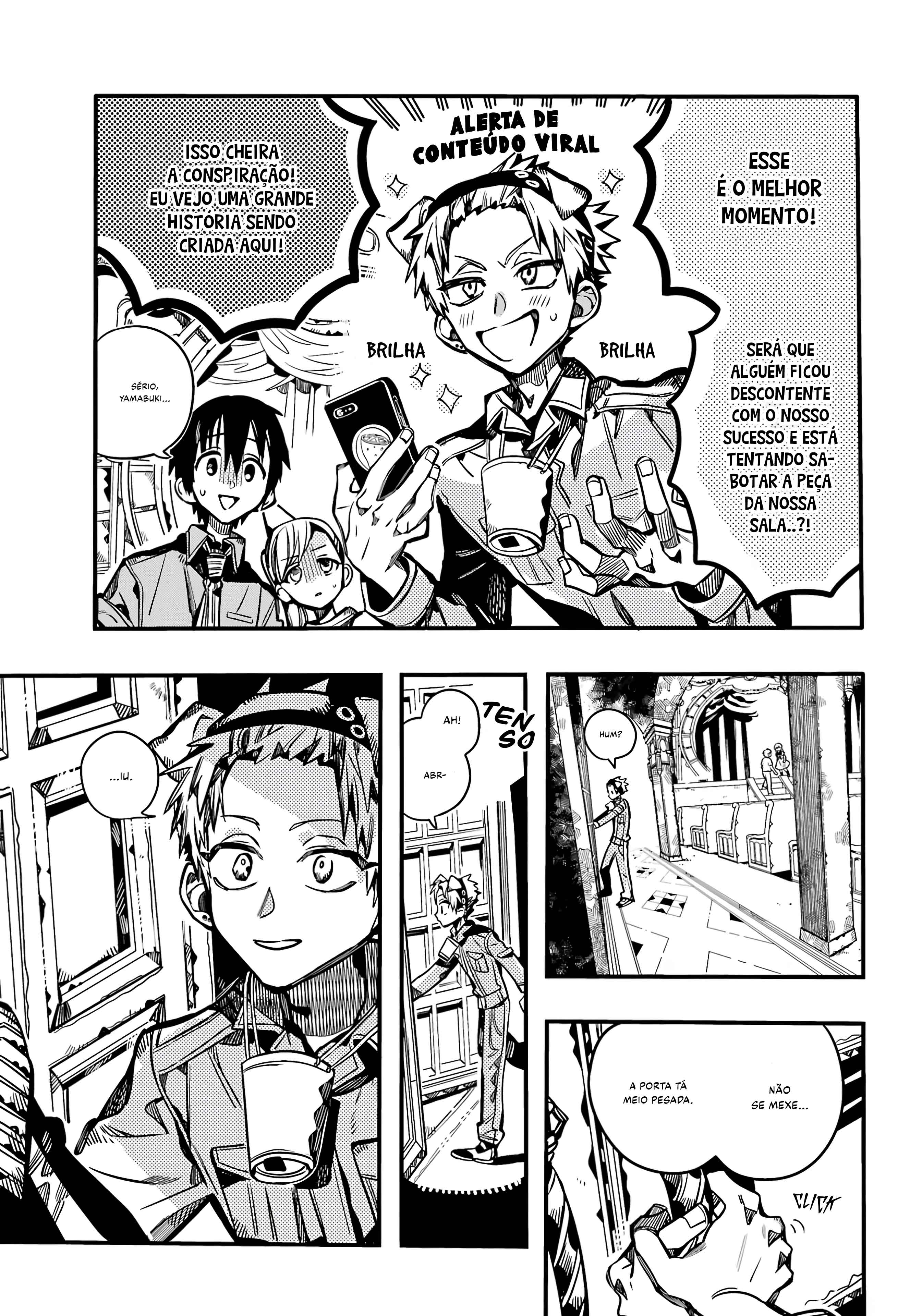 Toilet-Bound Hanako-kun Capítulo 105 Página 12