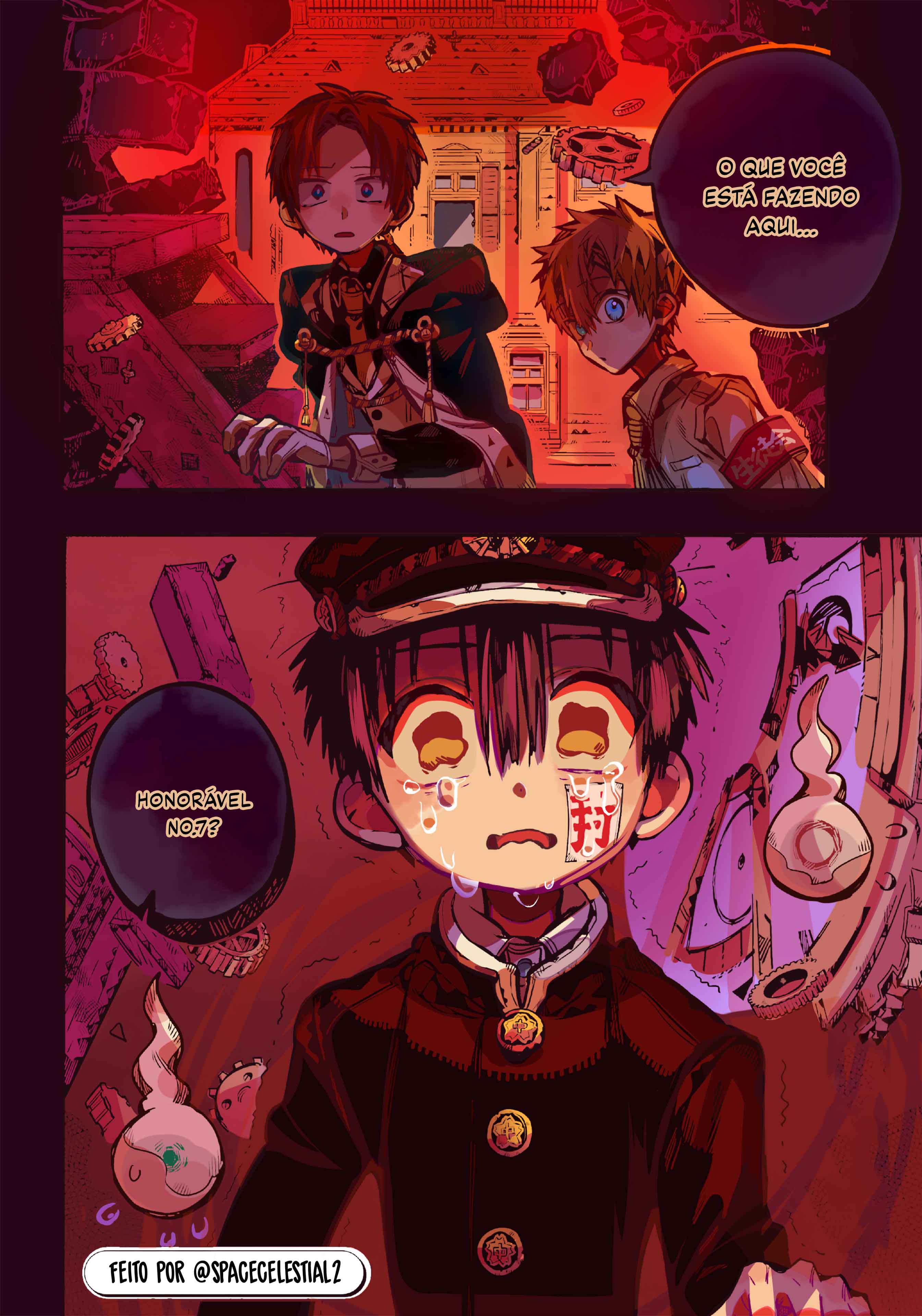 Toilet-Bound Hanako-kun Capítulo 105 Página 37