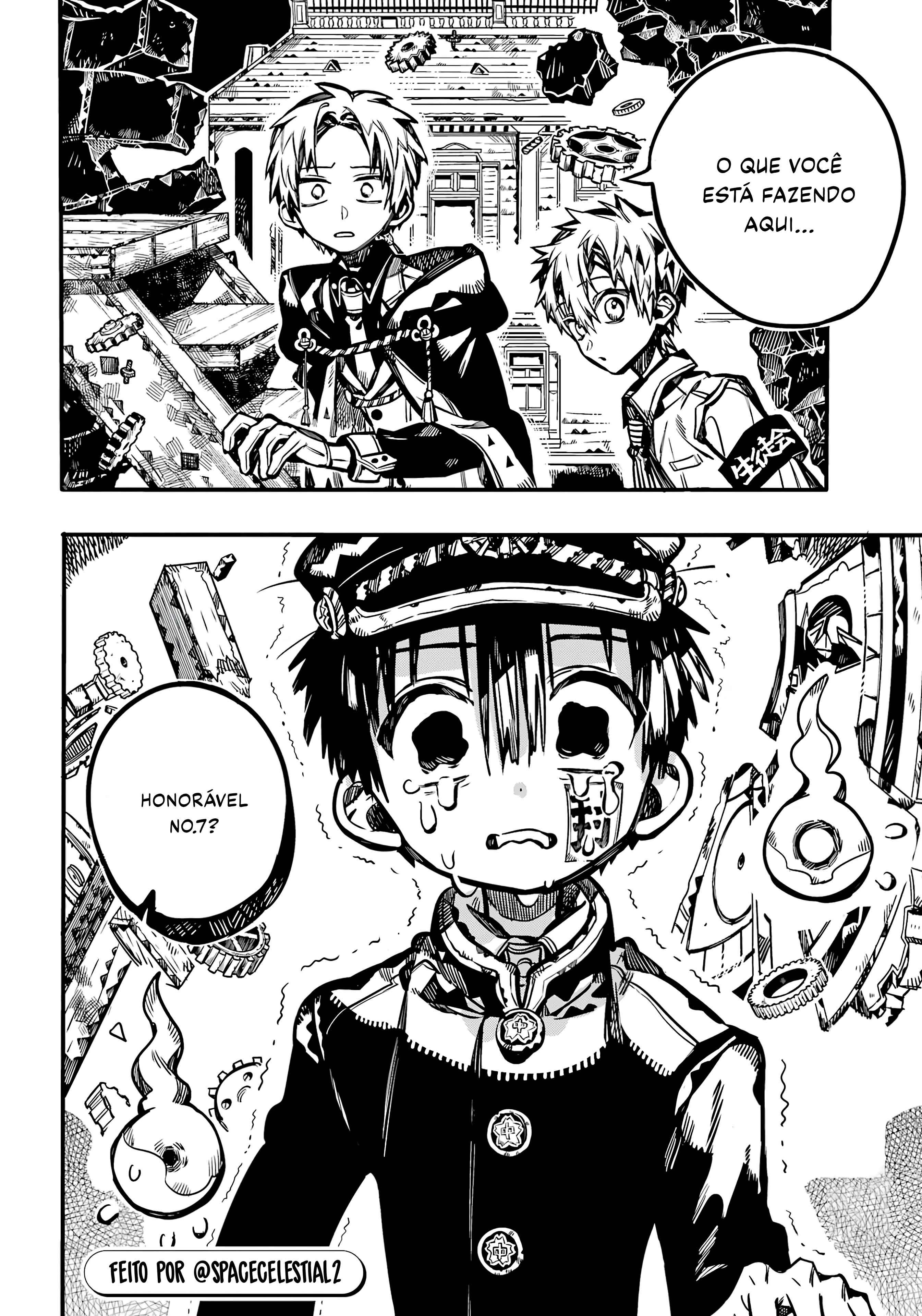 Toilet-Bound Hanako-kun Capítulo 105 Página 44
