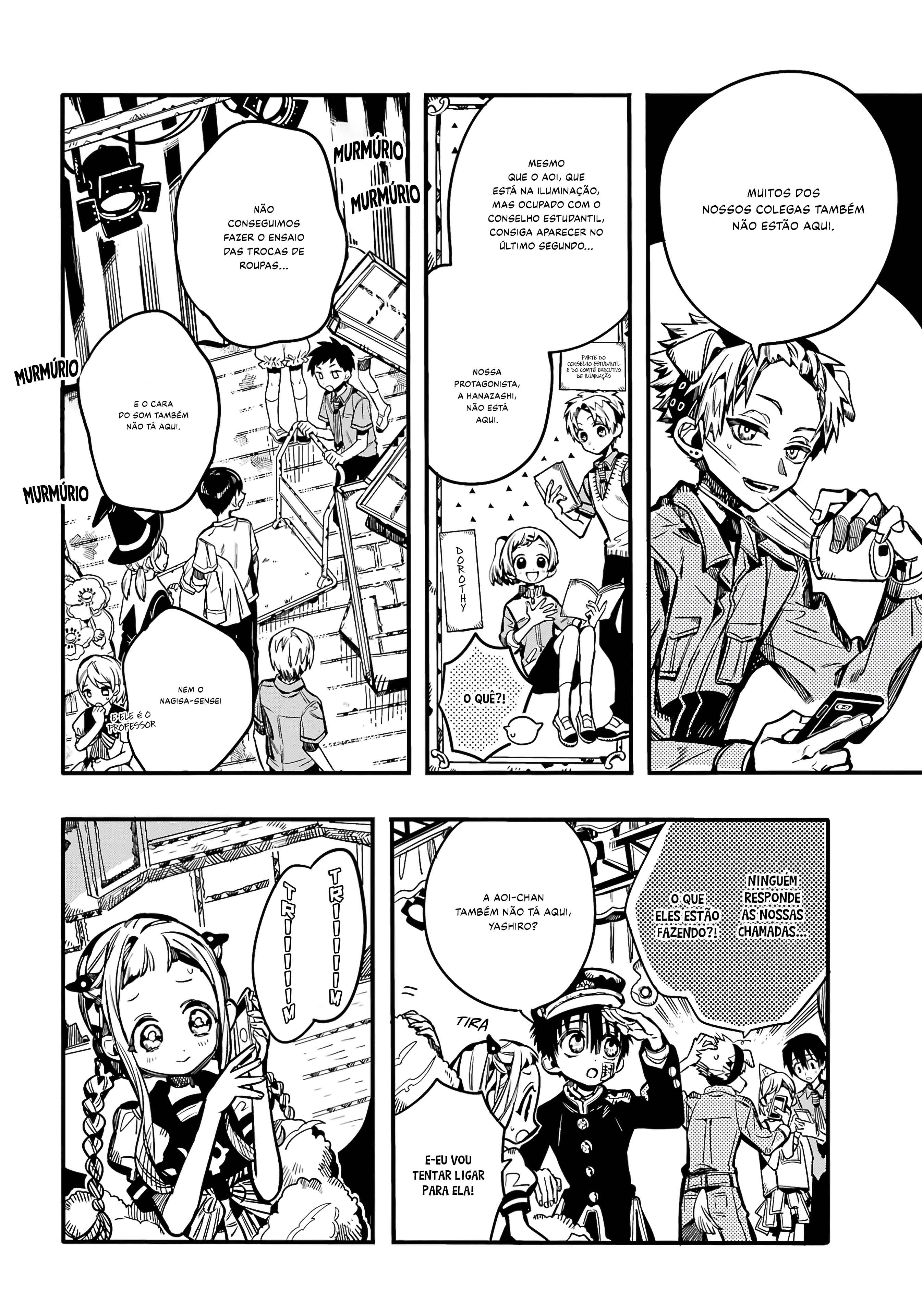 Toilet-Bound Hanako-kun Capítulo 105 Página 7