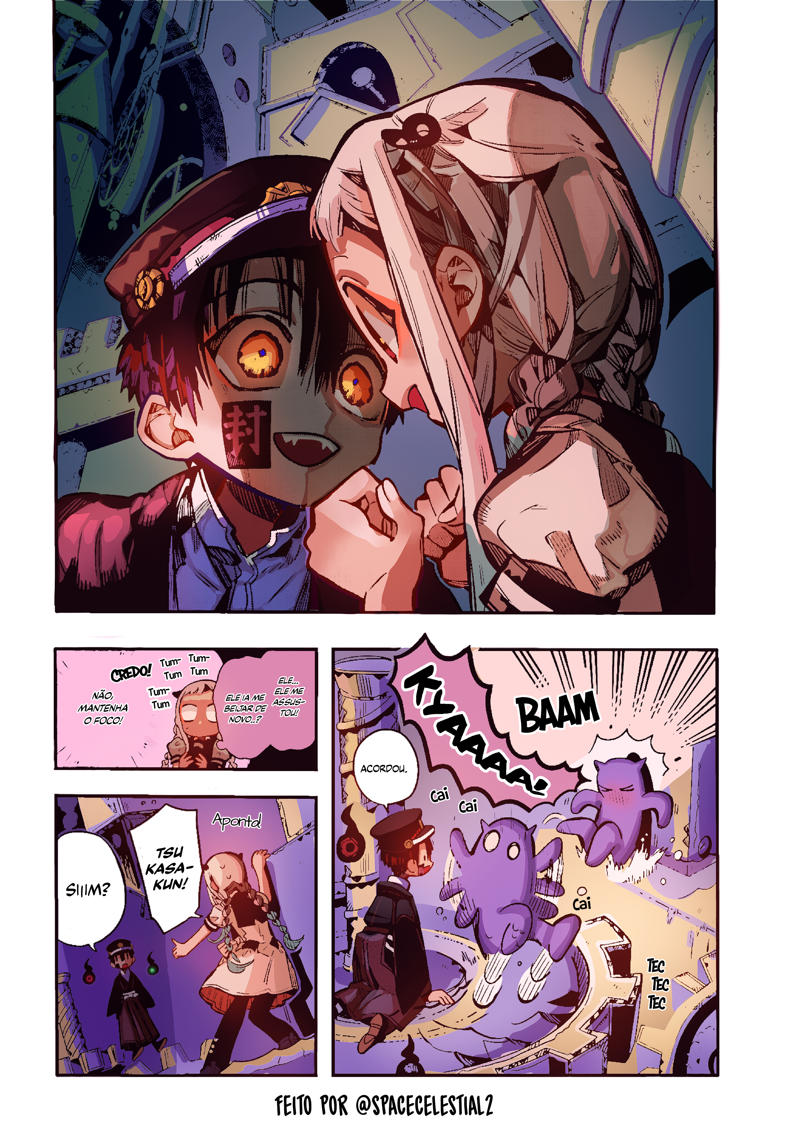 Toilet-Bound Hanako-kun Capítulo 106 Página 14