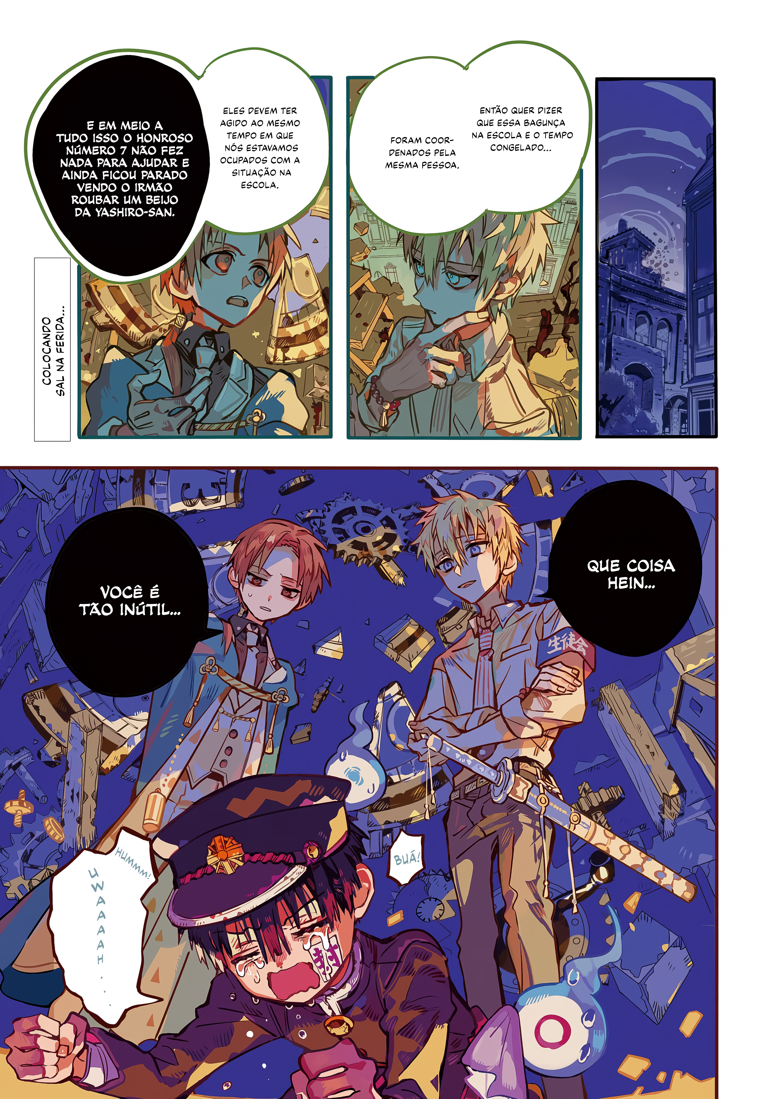 Toilet-Bound Hanako-kun Capítulo 106 Página 2