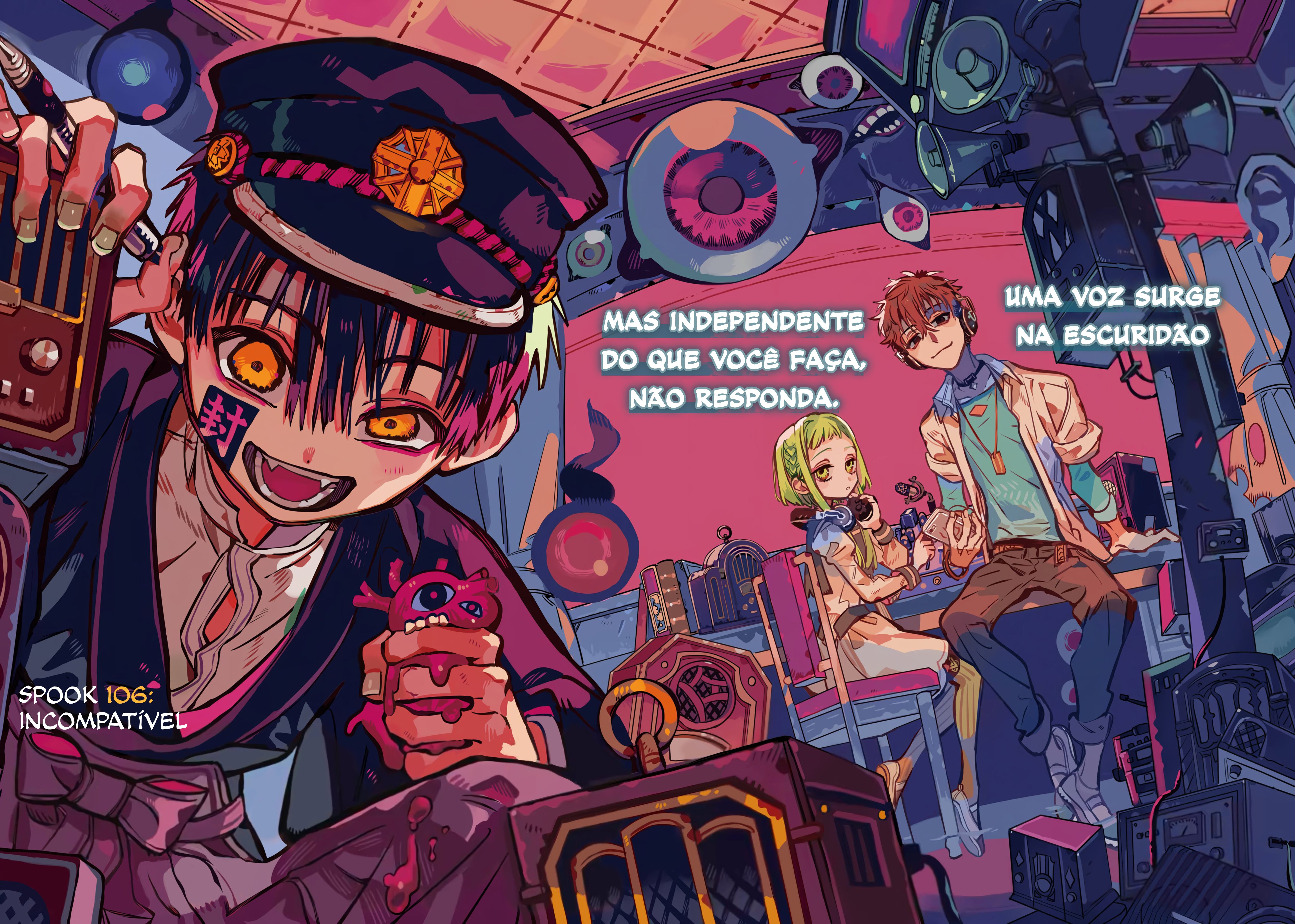 Toilet-Bound Hanako-kun Capítulo 106 Página 3