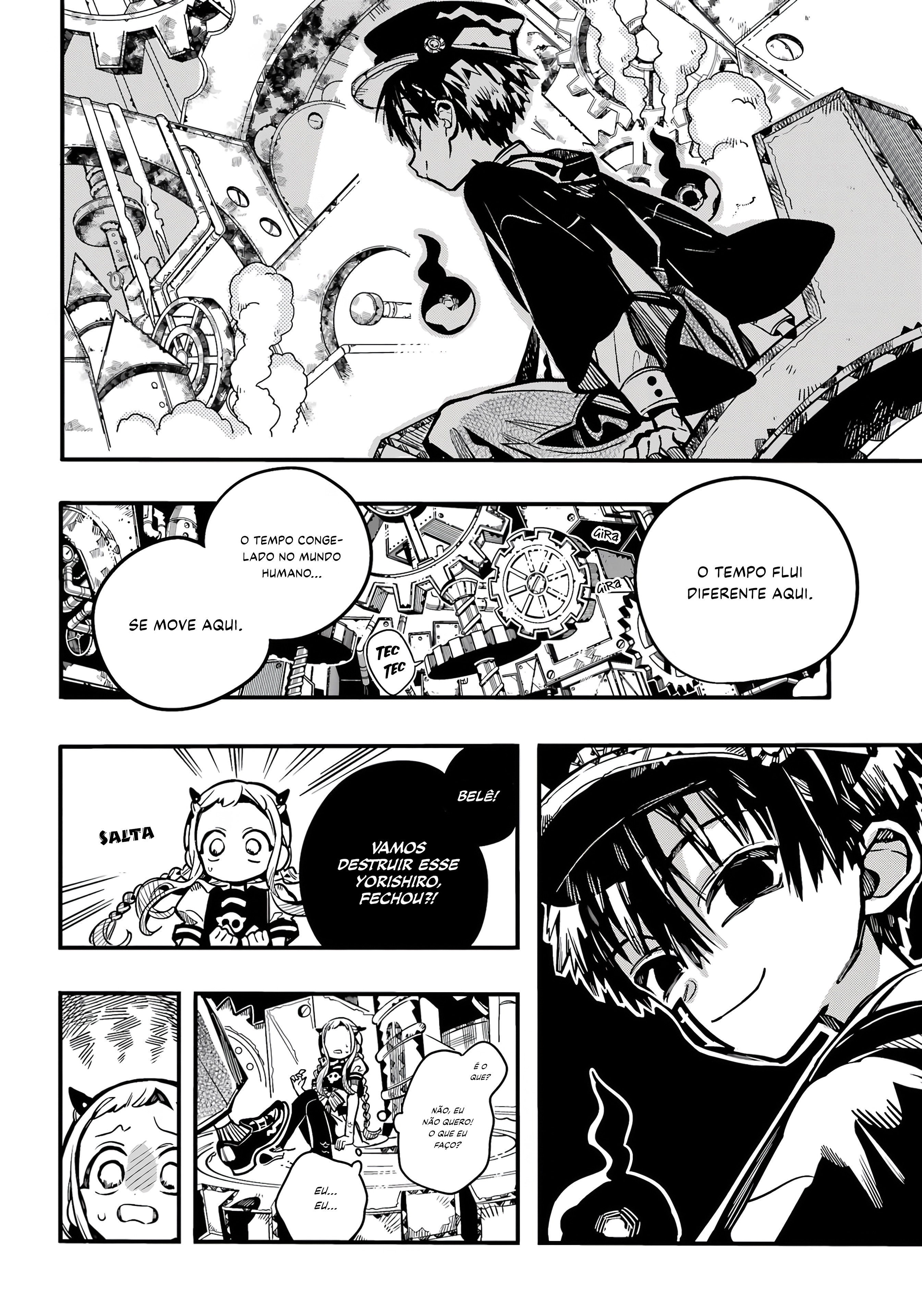 Toilet-Bound Hanako-kun Capítulo 106 Página 8