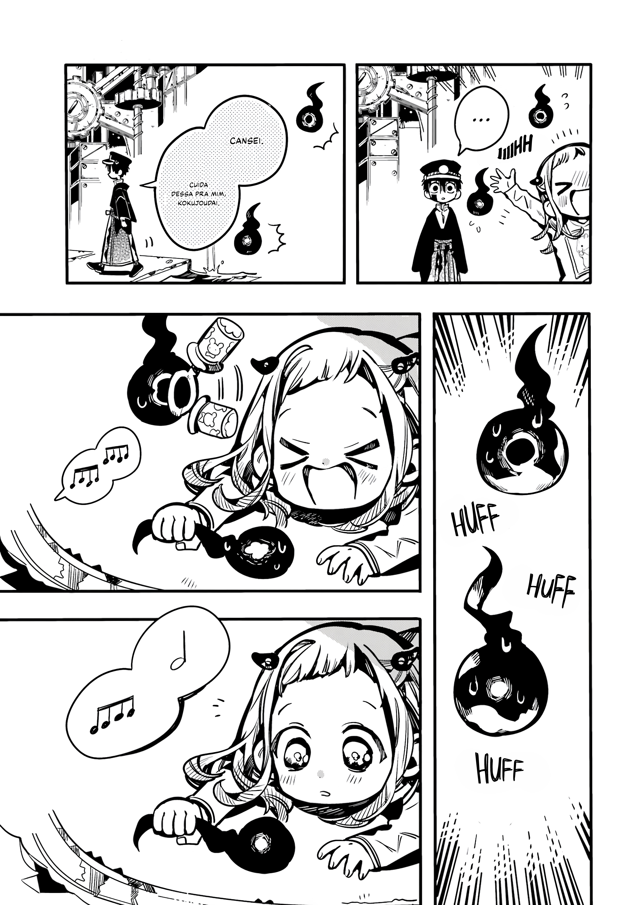 Toilet-Bound Hanako-kun Capítulo 107 Página 13