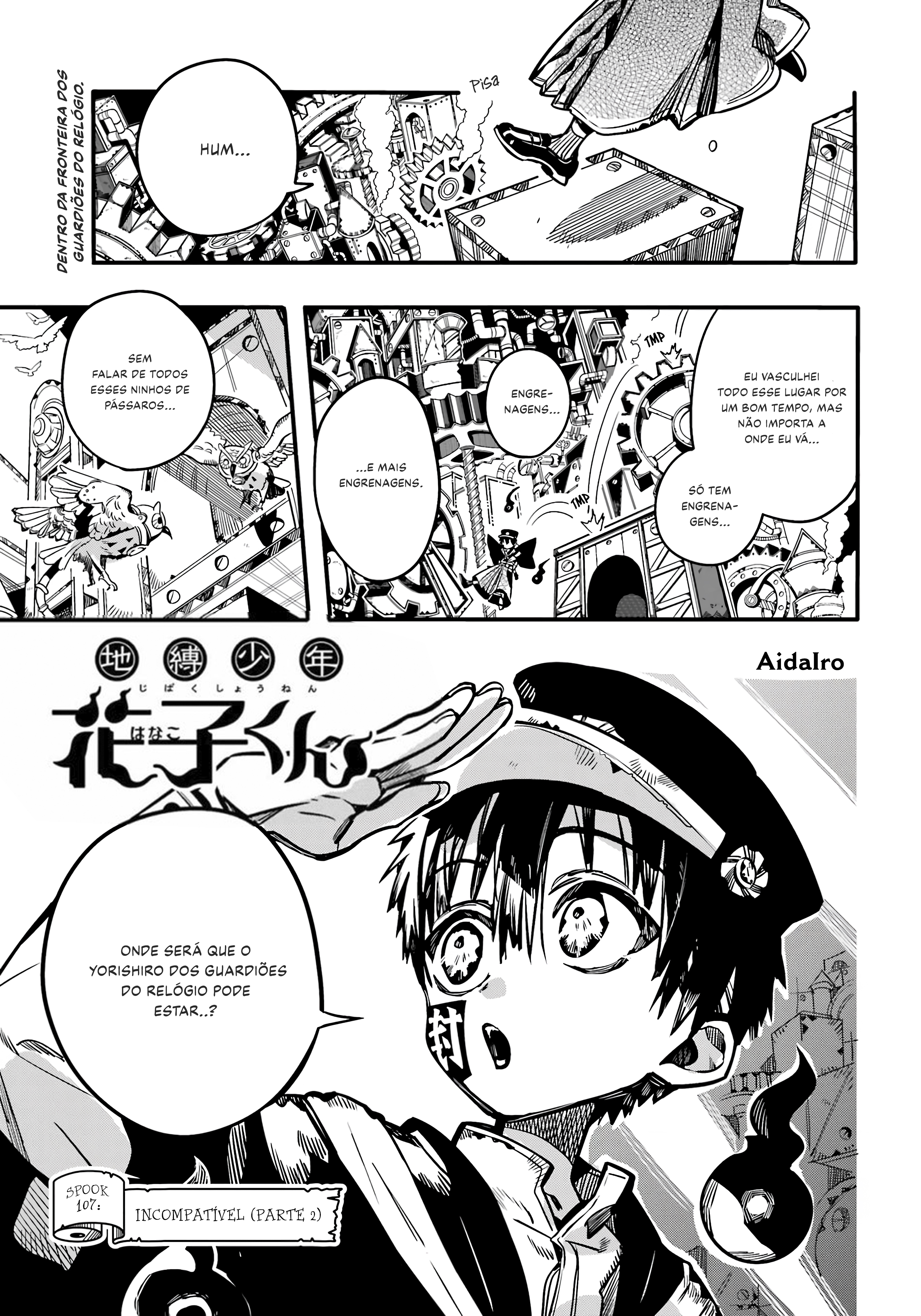 Toilet-Bound Hanako-kun Capítulo 107 Página 2