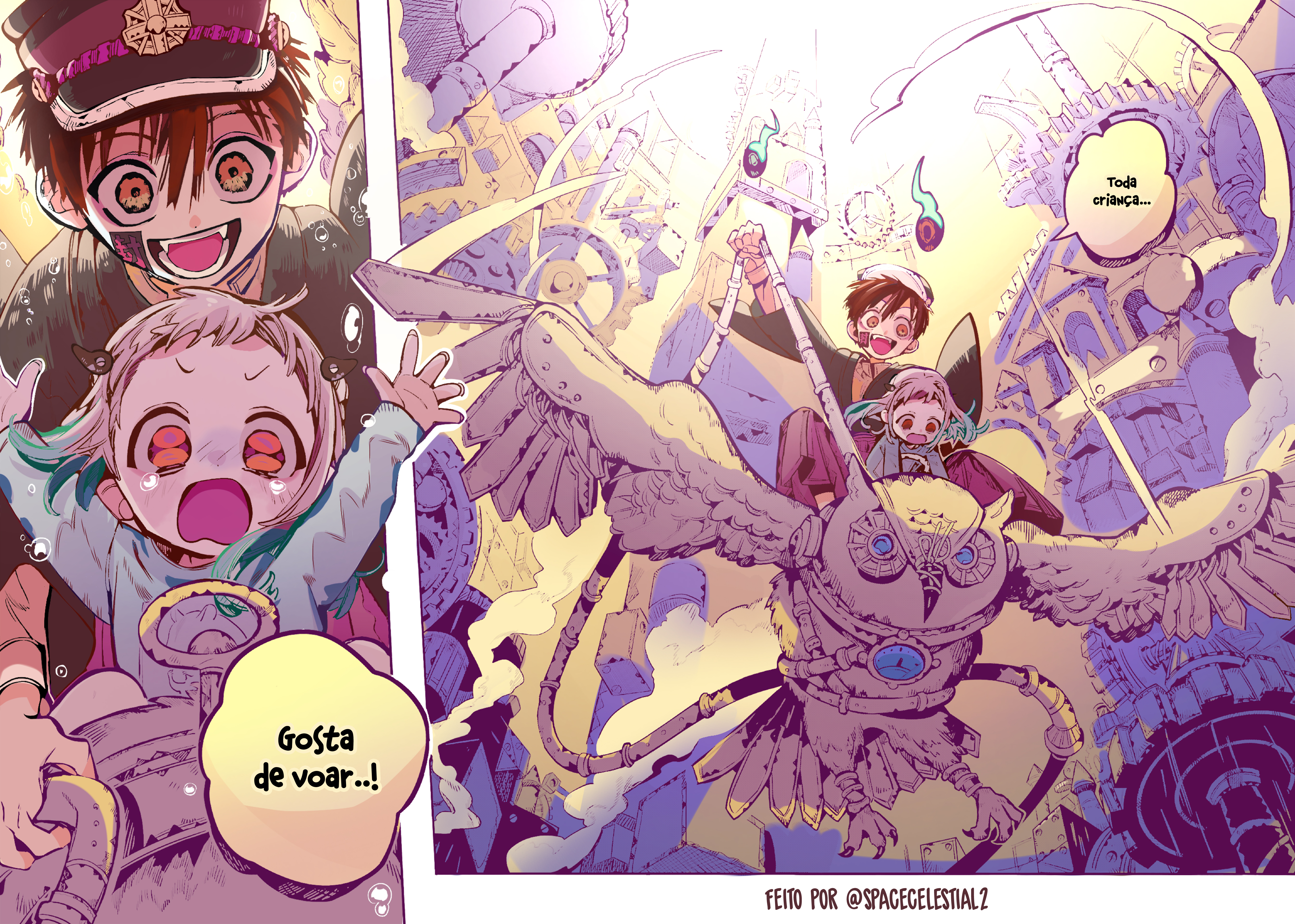Toilet-Bound Hanako-kun Capítulo 107 Página 9