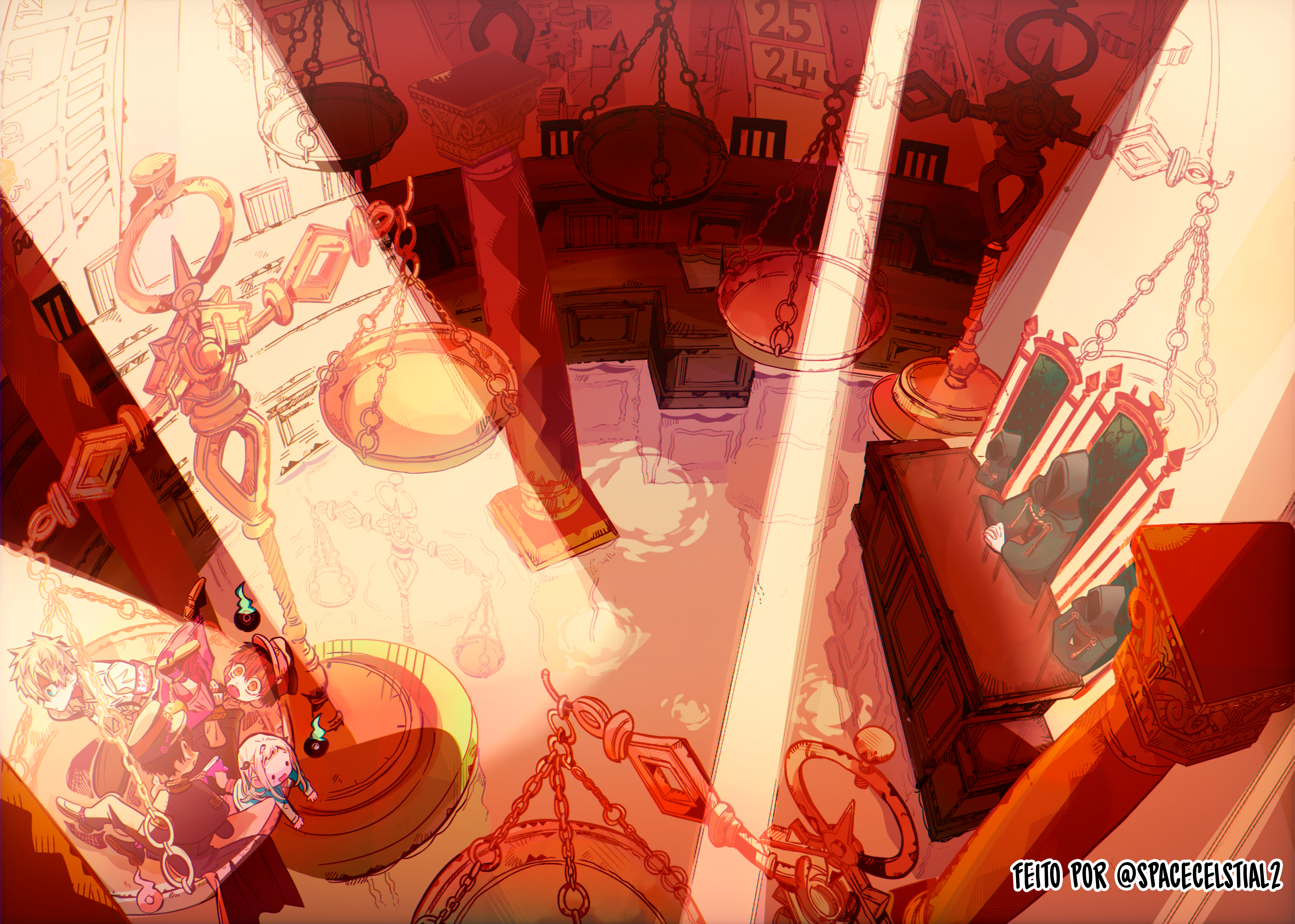 Toilet-Bound Hanako-kun Capítulo 108 Página 38