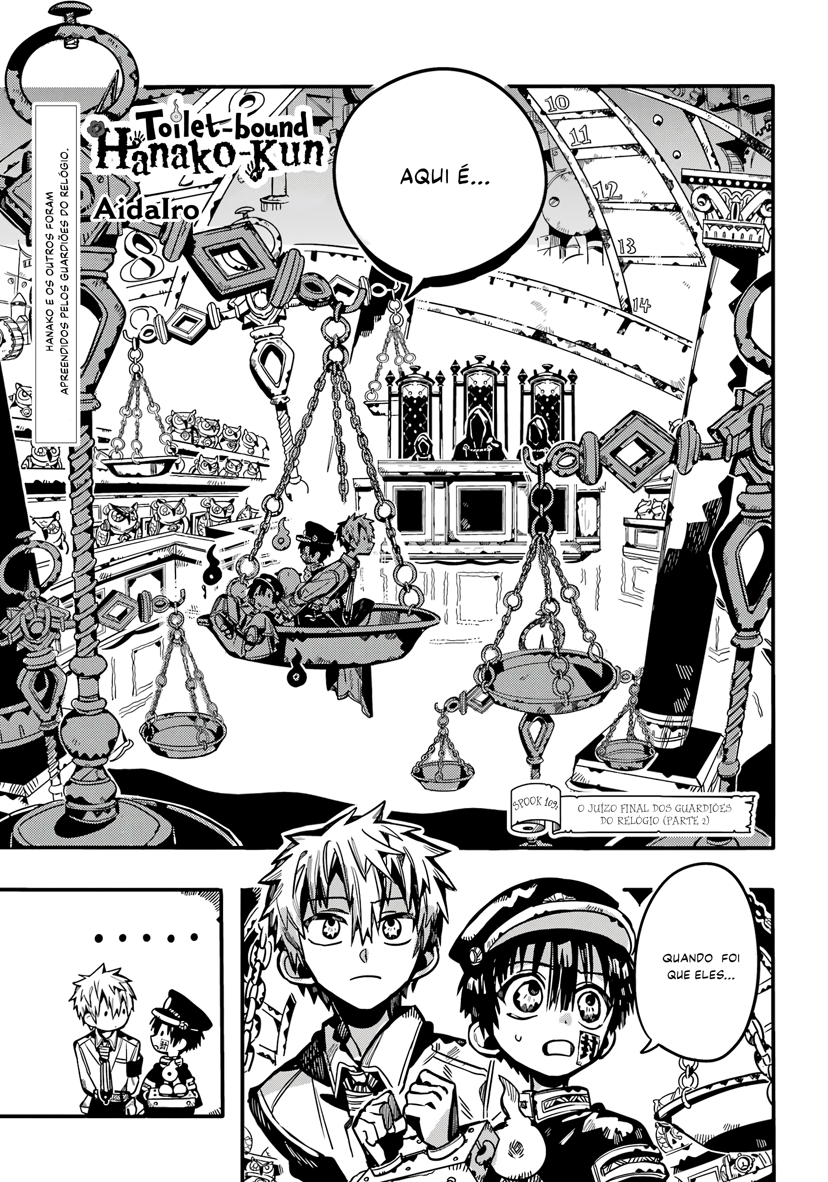 Toilet-Bound Hanako-kun Capítulo 109 Página 2
