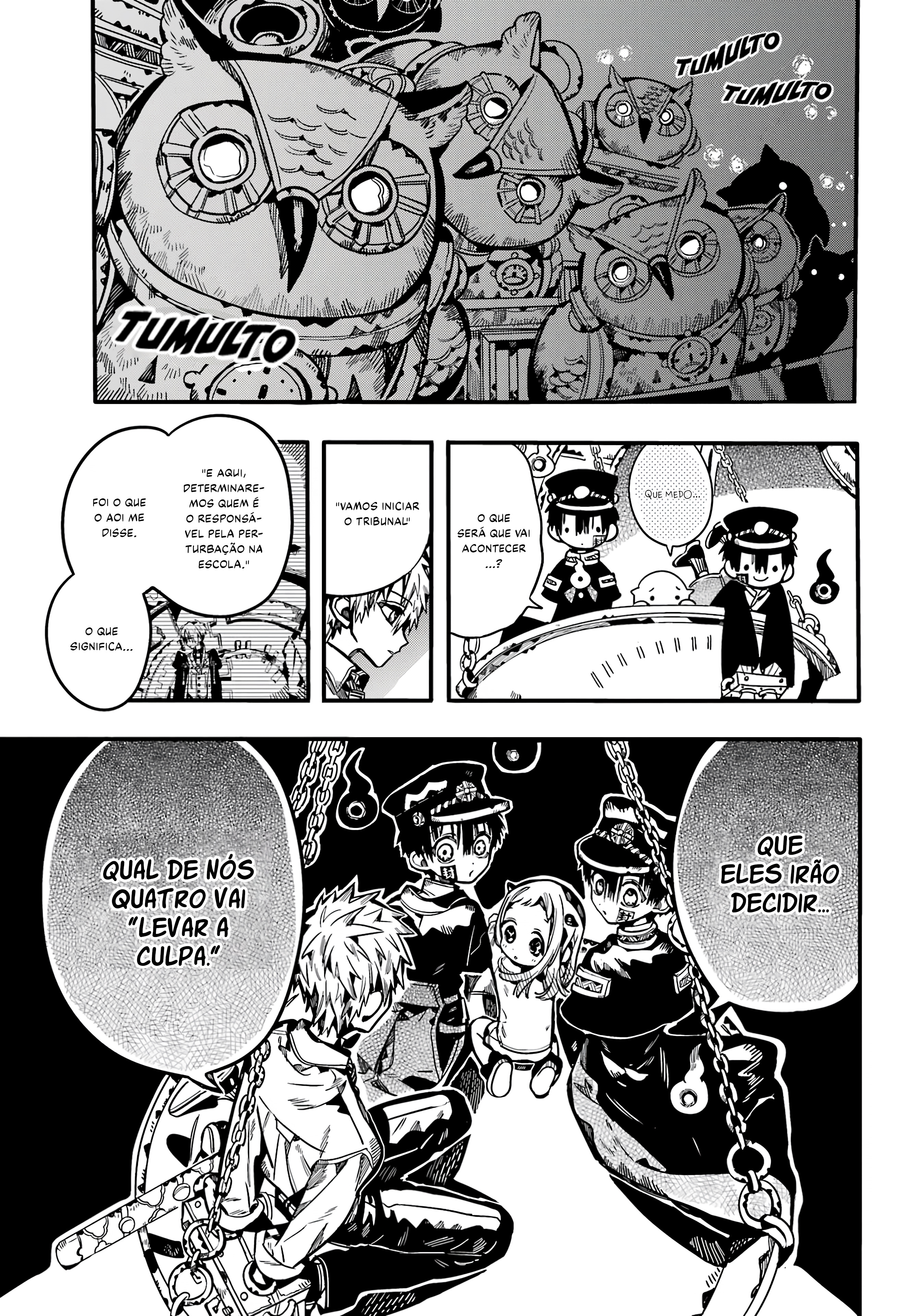 Toilet-Bound Hanako-kun Capítulo 109 Página 4