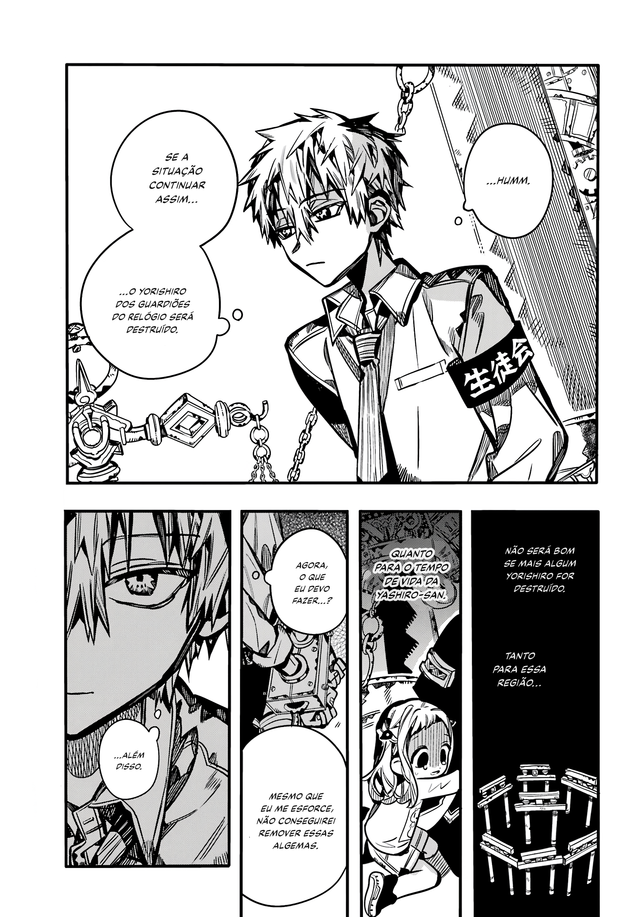 Toilet-Bound Hanako-kun Capítulo 110 Página 28