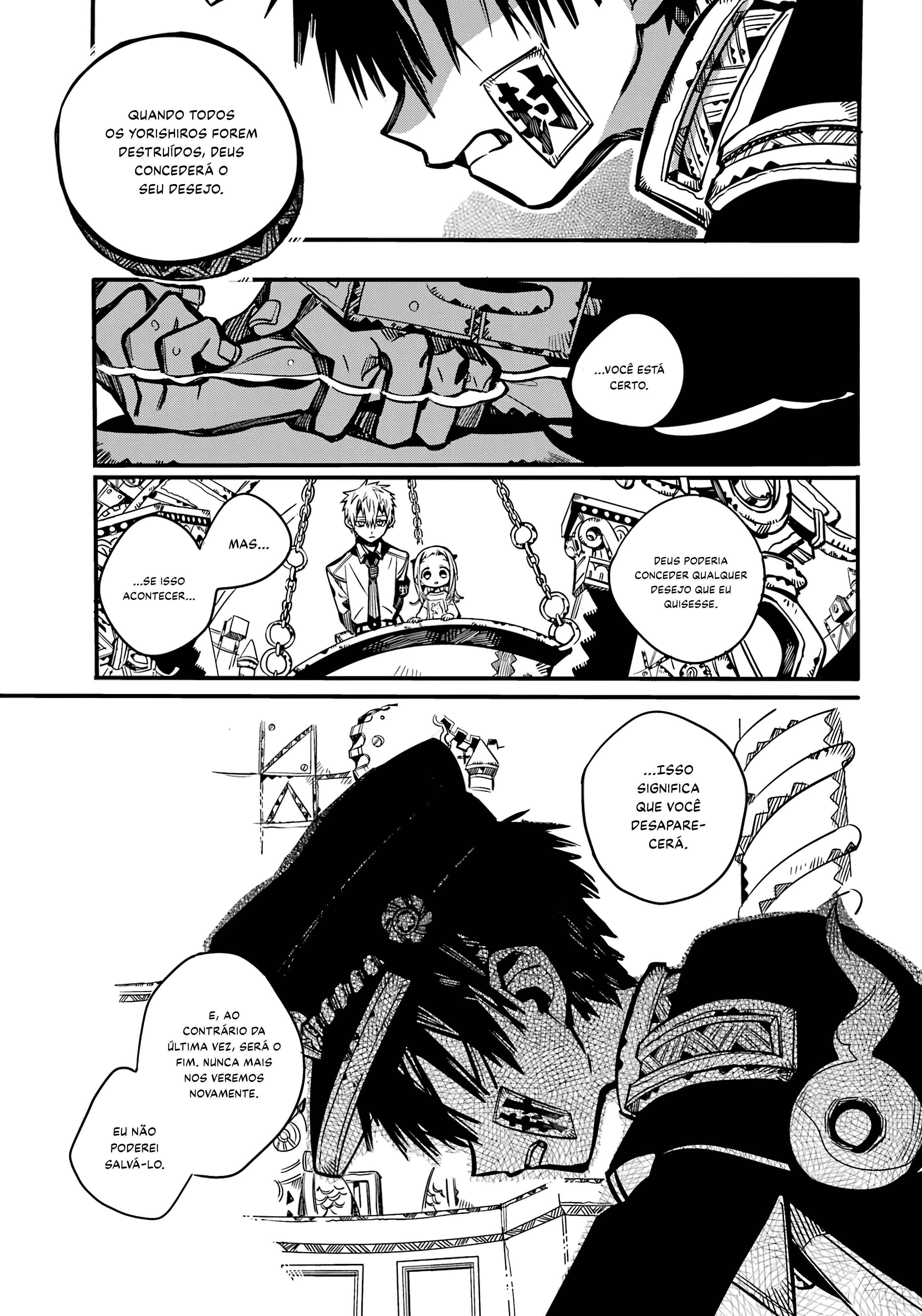 Toilet-Bound Hanako-kun Capítulo 110 Página 34