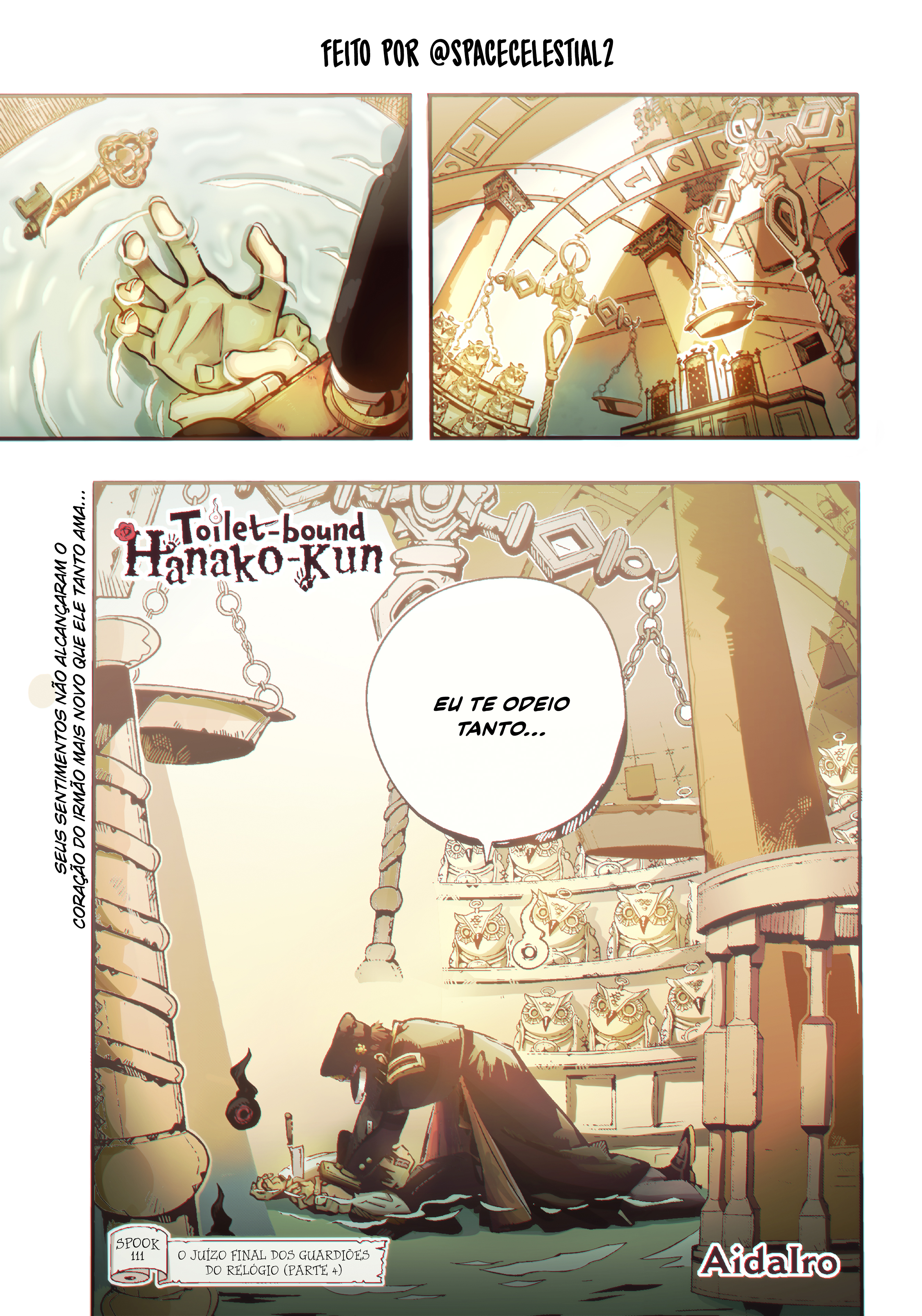 Toilet-Bound Hanako-kun Capítulo 111 Página 2