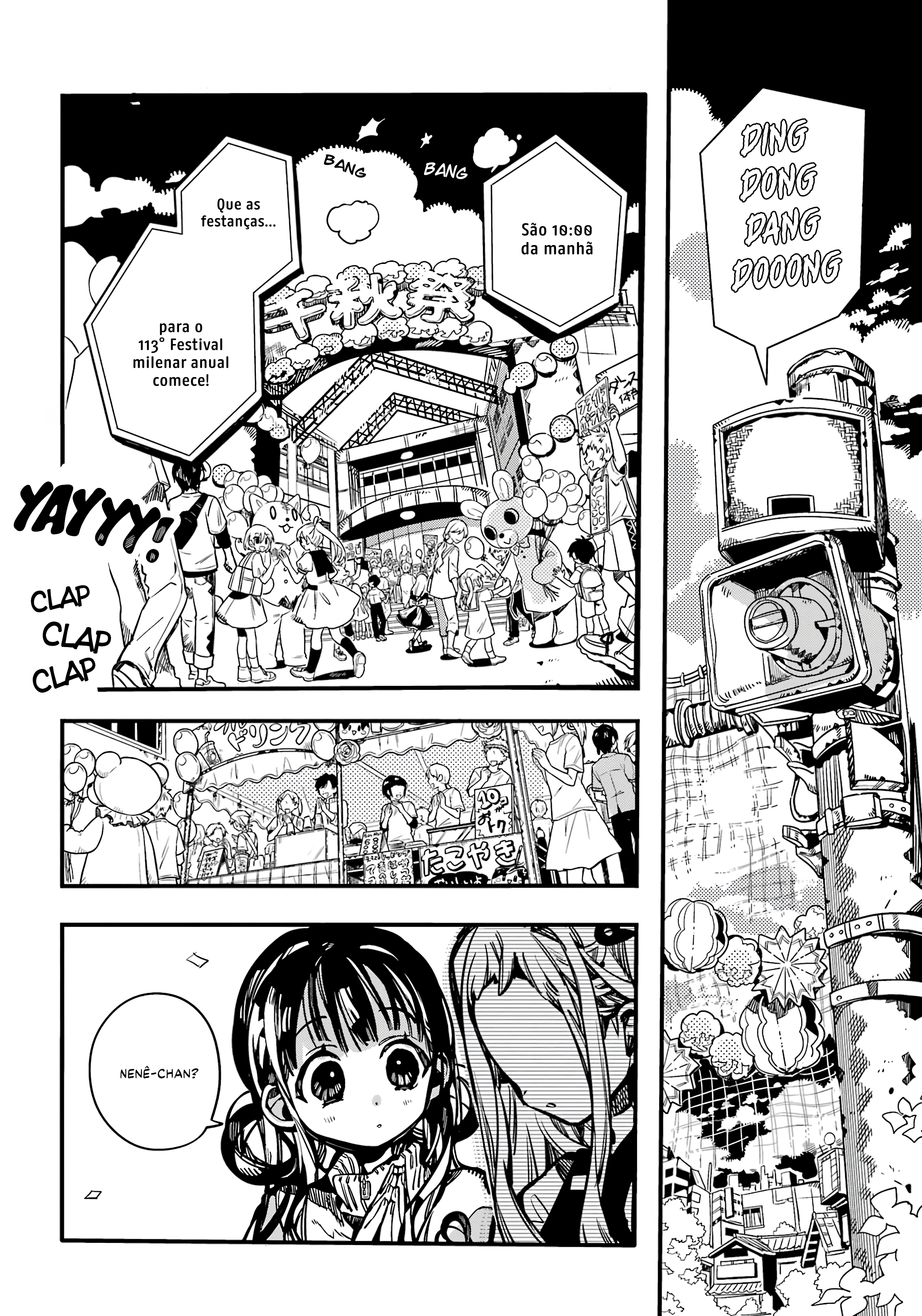 Toilet-Bound Hanako-kun Capítulo 111 Página 34