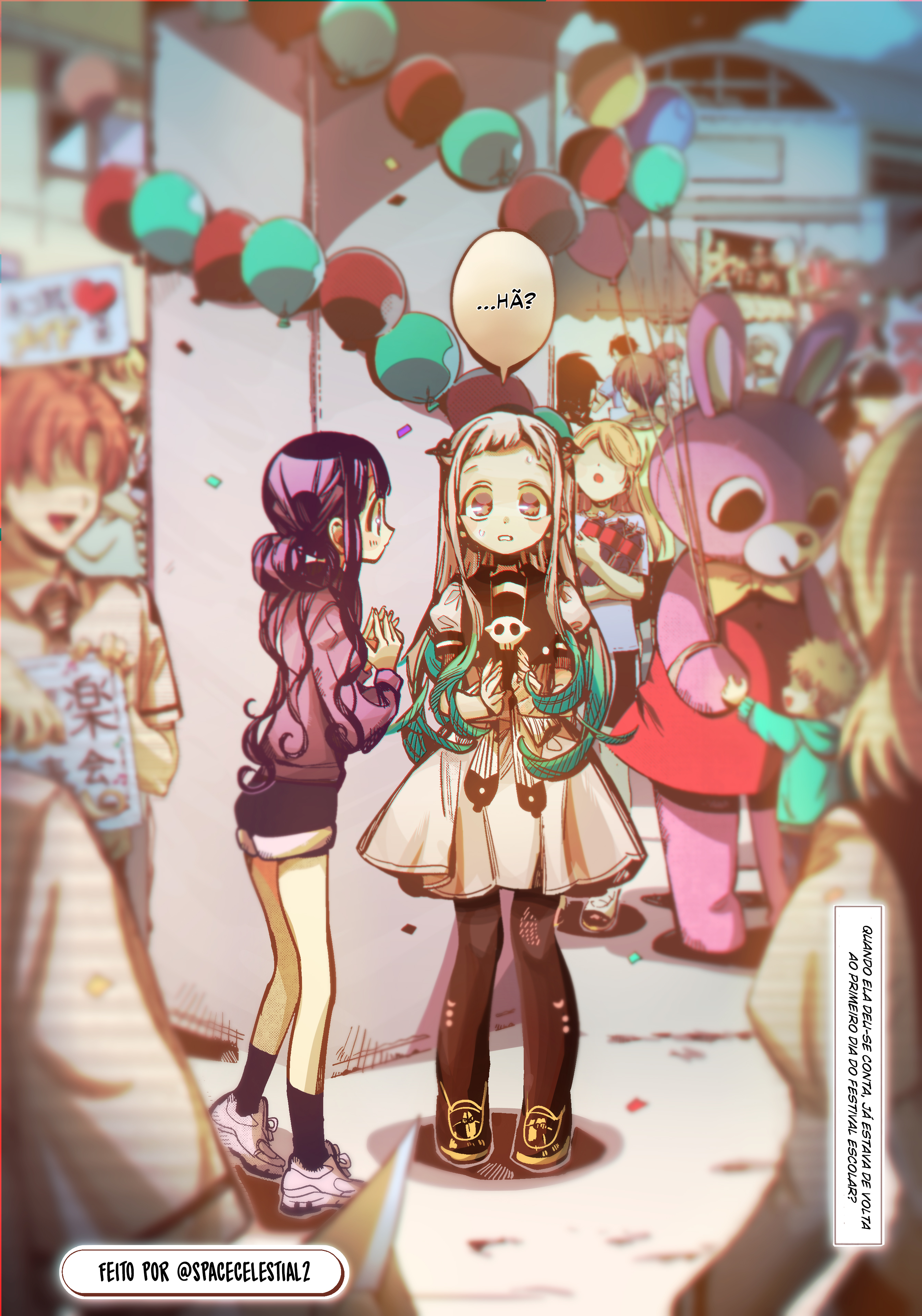 Toilet-Bound Hanako-kun Capítulo 111 Página 36