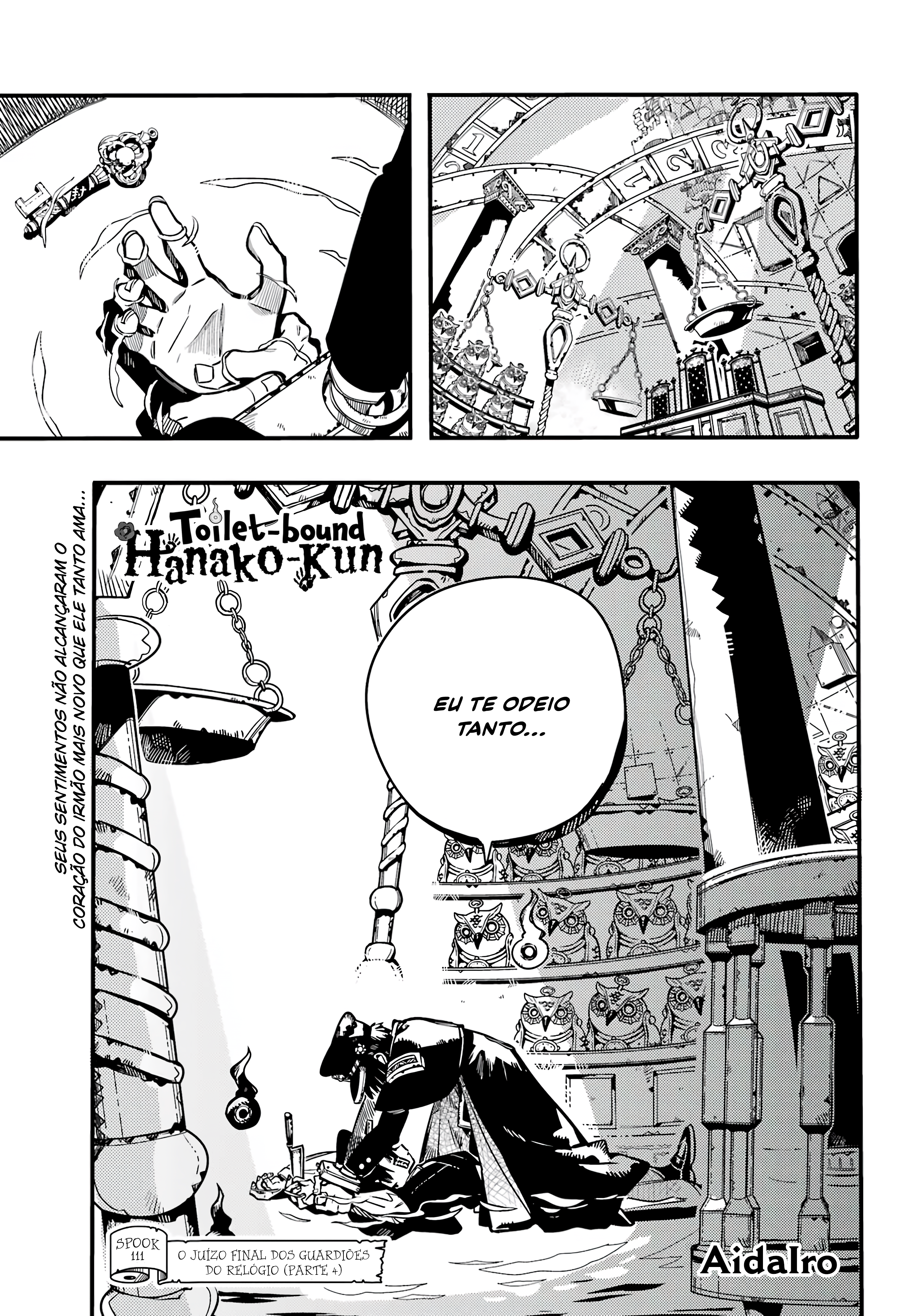 Toilet-Bound Hanako-kun Capítulo 111 Página 38