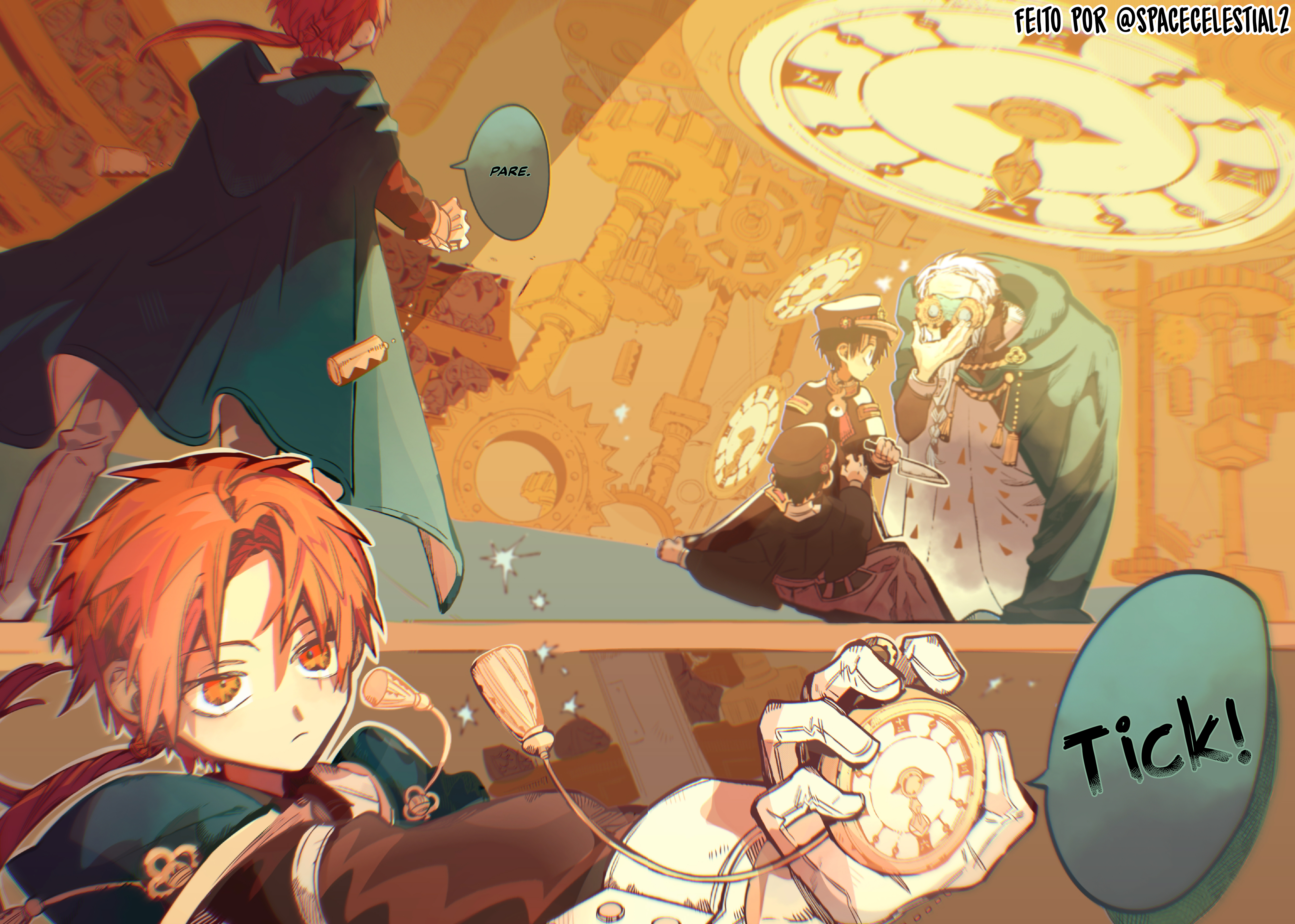 Toilet-Bound Hanako-kun Capítulo 111 Página 9