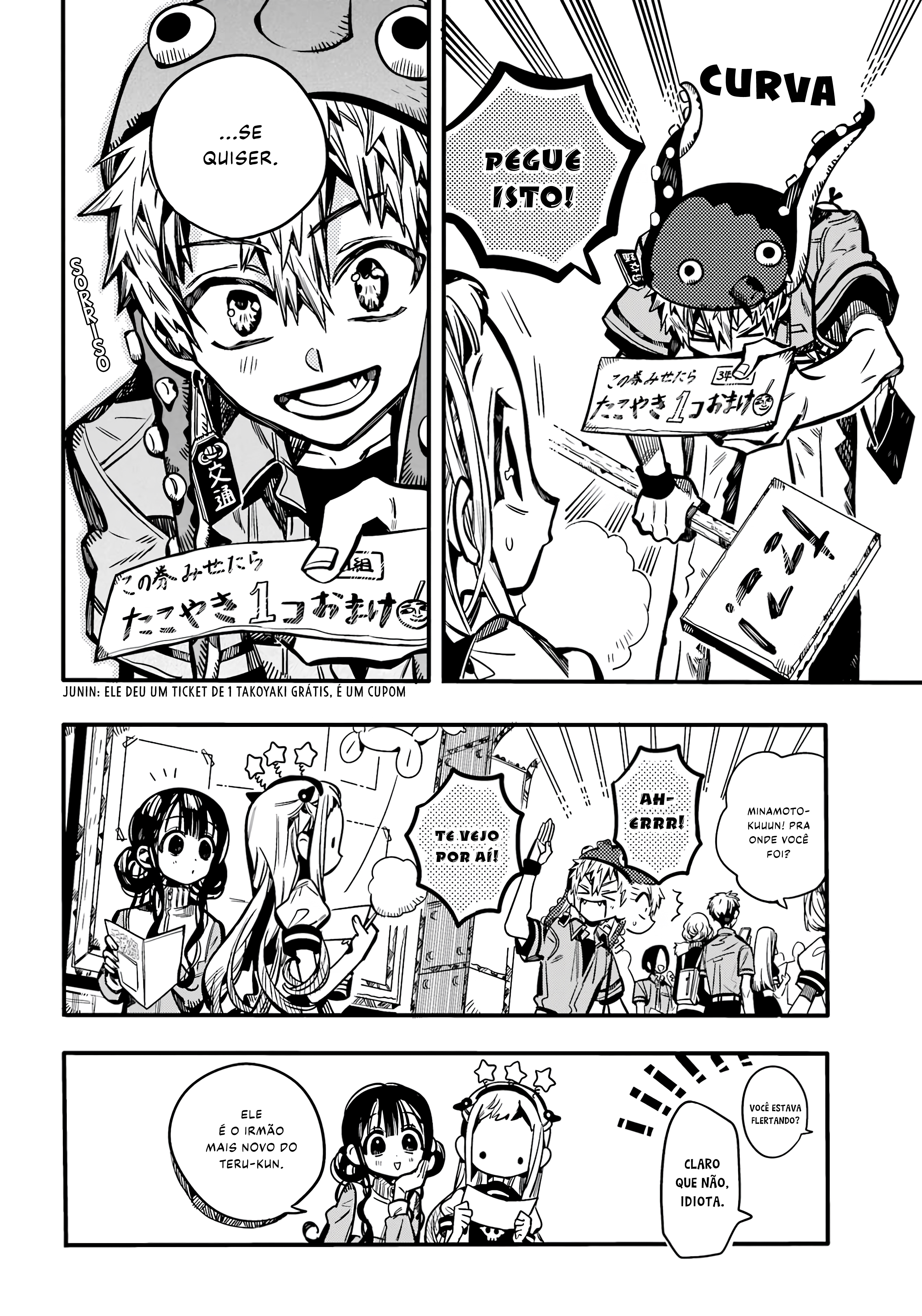 Toilet-Bound Hanako-kun Capítulo 112 Página 13